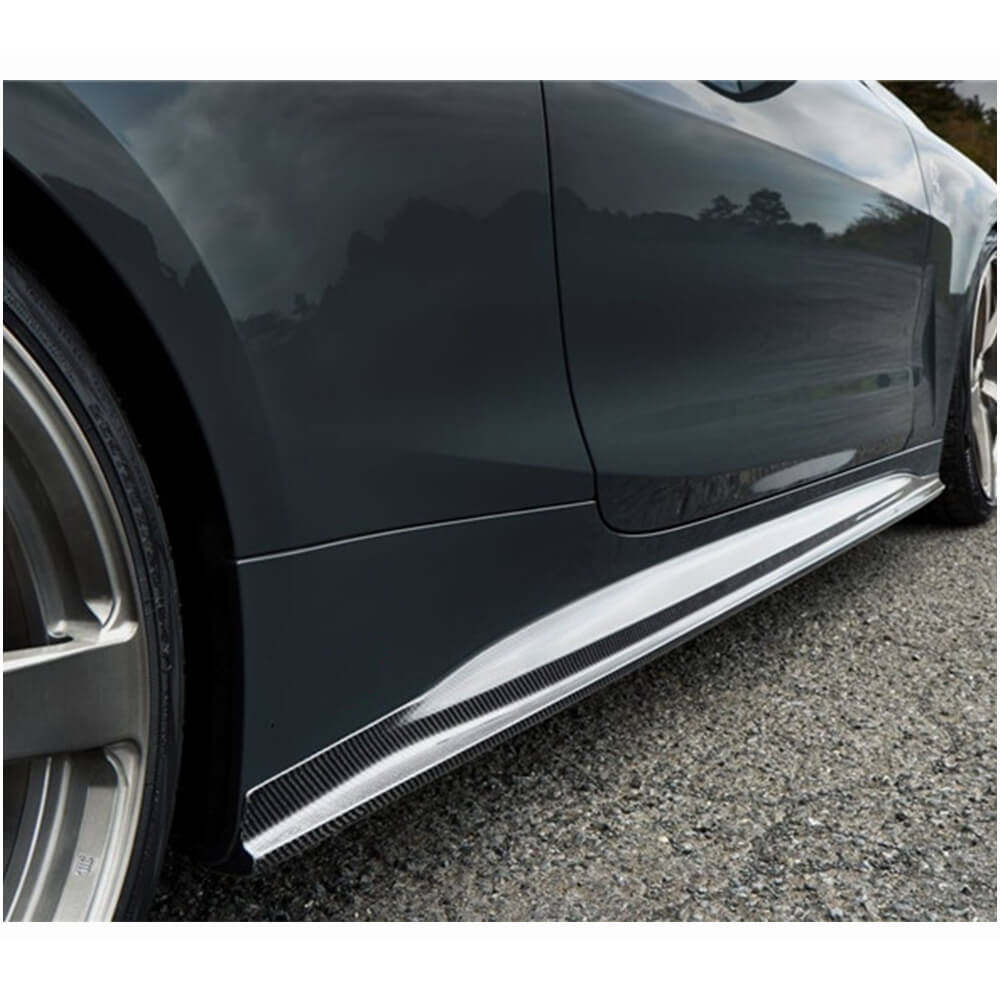 Накладки на пороги V1 (для G22/G23 M-Sport, Карбон) 3