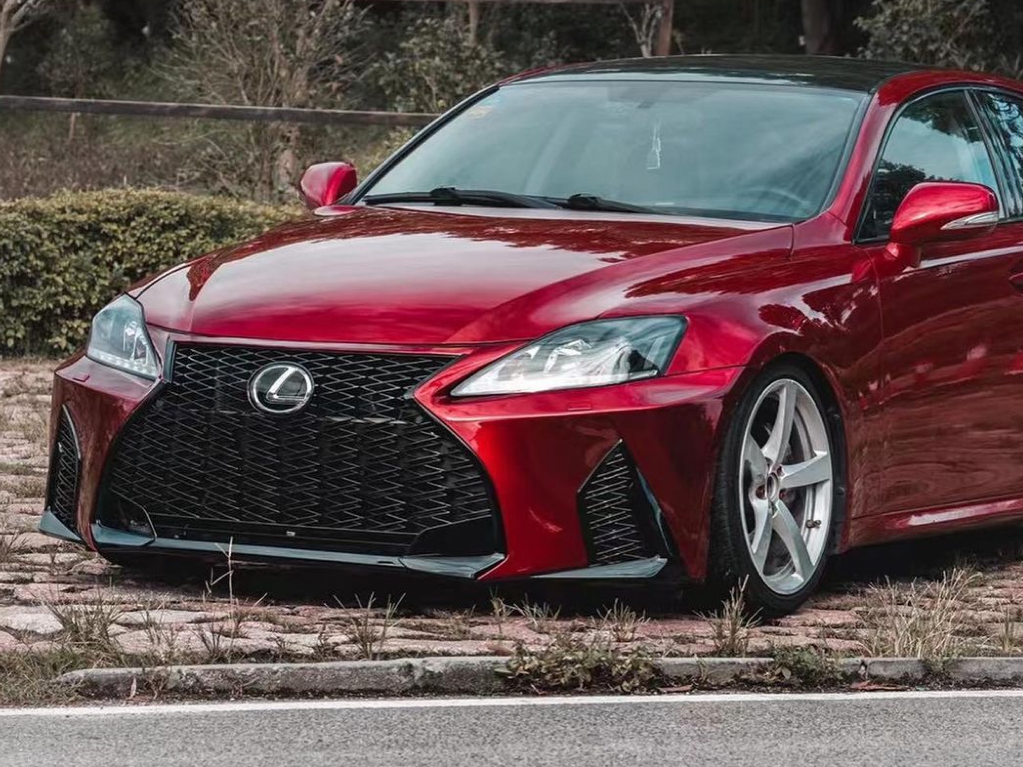 Бампер Lexus IS 2006-2012 у стилі F-SPORT 2021+ 2