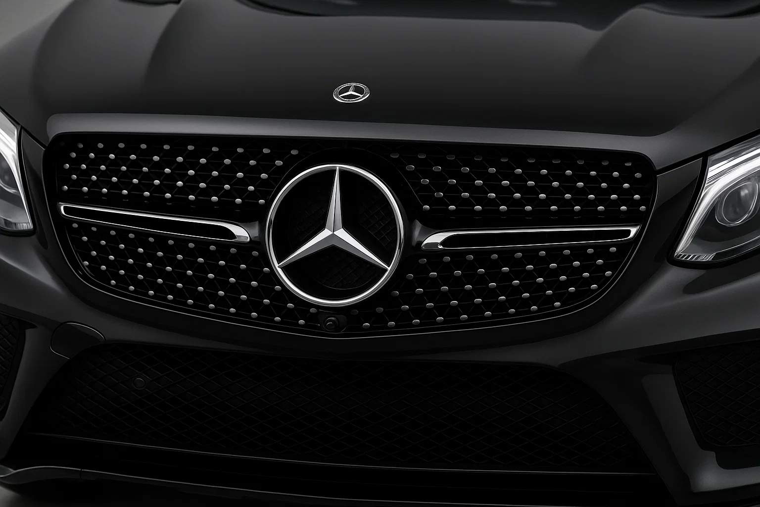Тюнінг решітка Diamond Black (GLE) Без камери