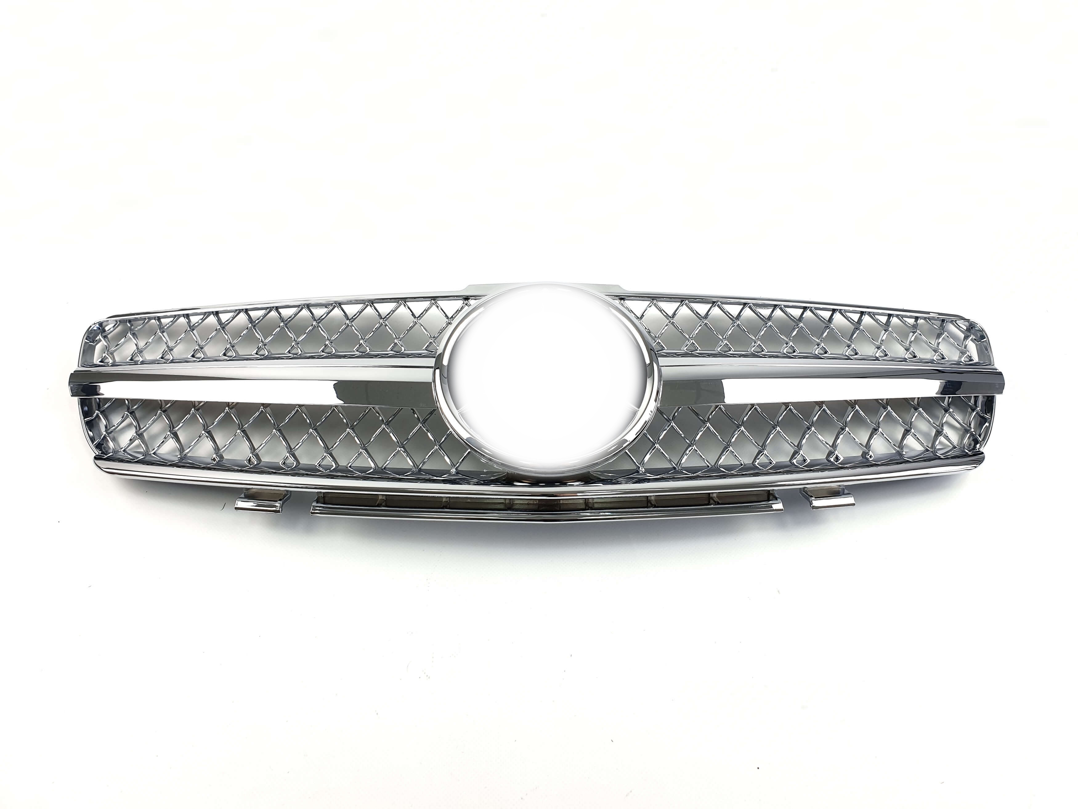 Решітка радіатора Chrome SL на Mercedes-Benz SL-Class R230 2001-2006 року 2