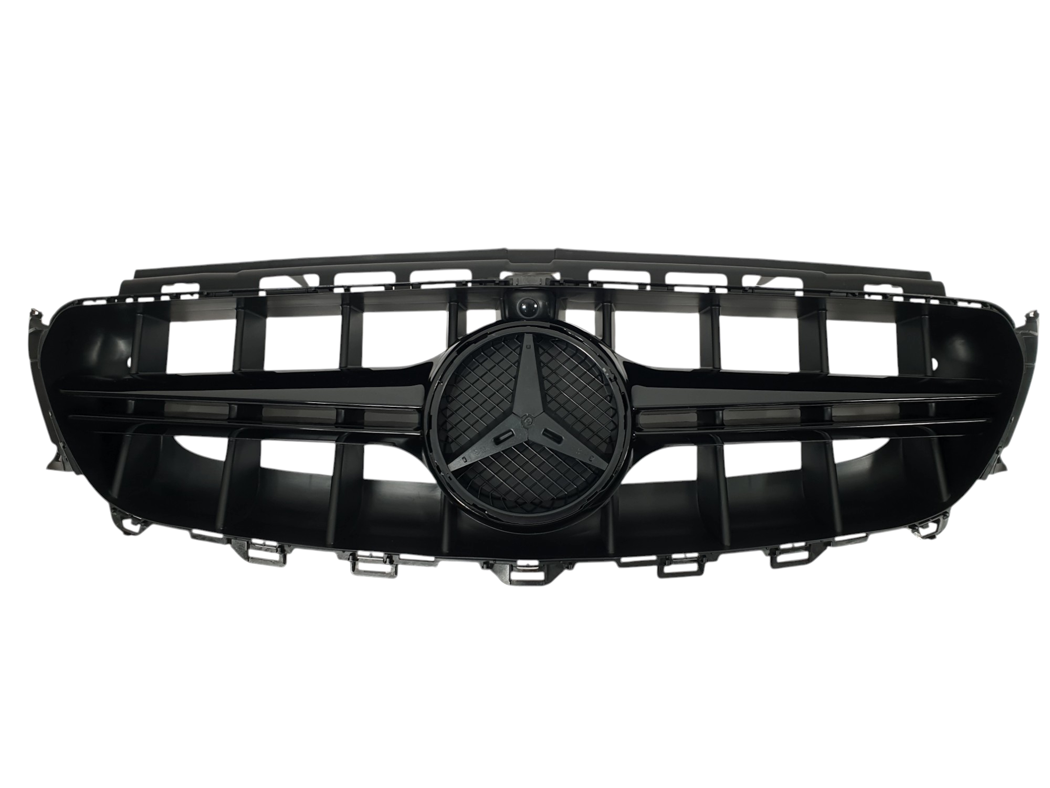 Решітка радіатора Full Black (стиль AMG E63 S) на Mercedes-Benz E-Class W213 2016-2020 року