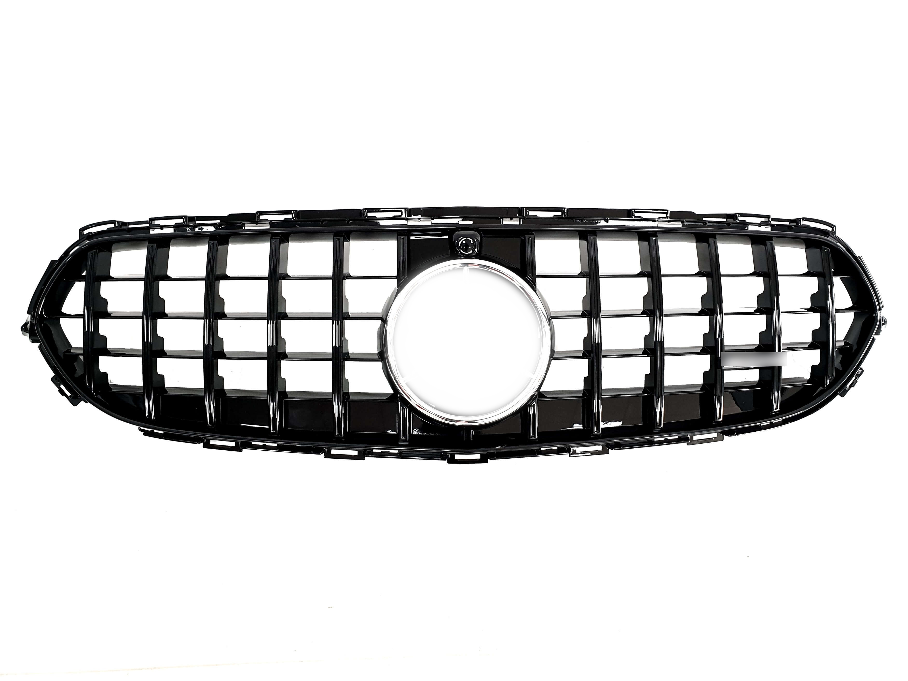 Решітка радіатора Full Black GT на Mercedes-Benz E-Class W213 2020-2023 року