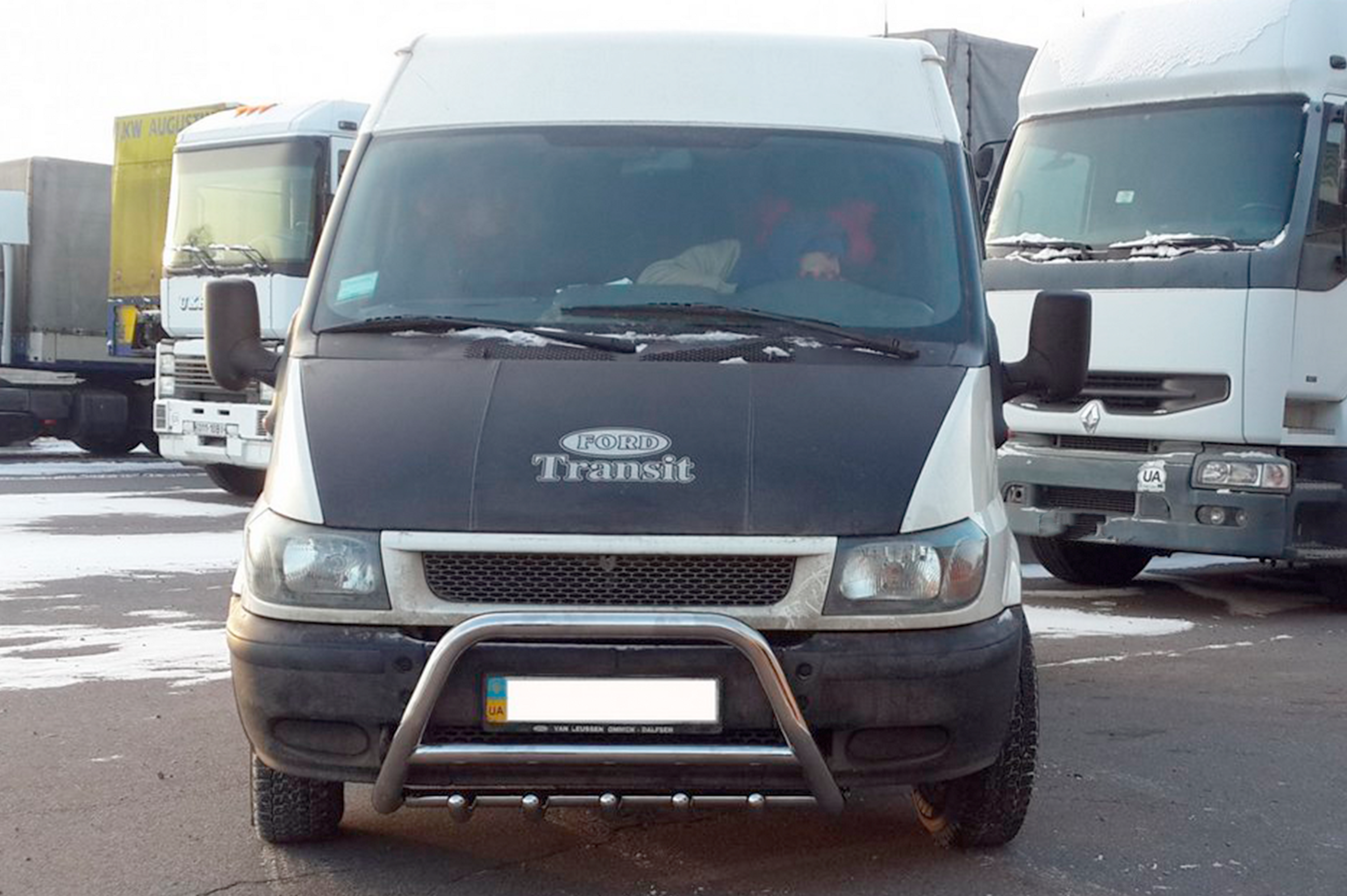 Кенгурятник WT002 (2006-2014, нерж.) 3