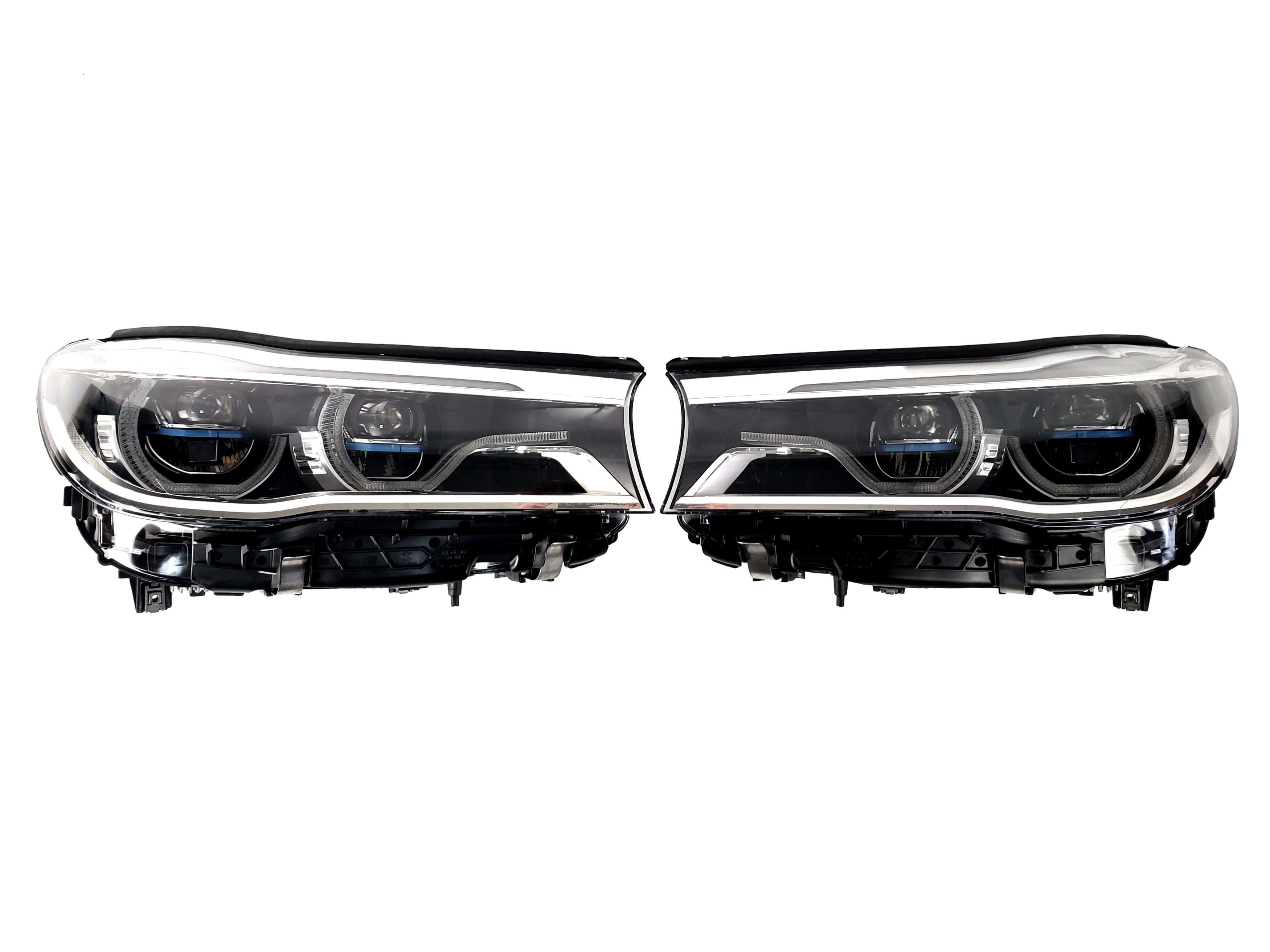 Передні фари Laser (оригінал Б/В) на BMW 7 Series G11 / G12 2015-2019 року