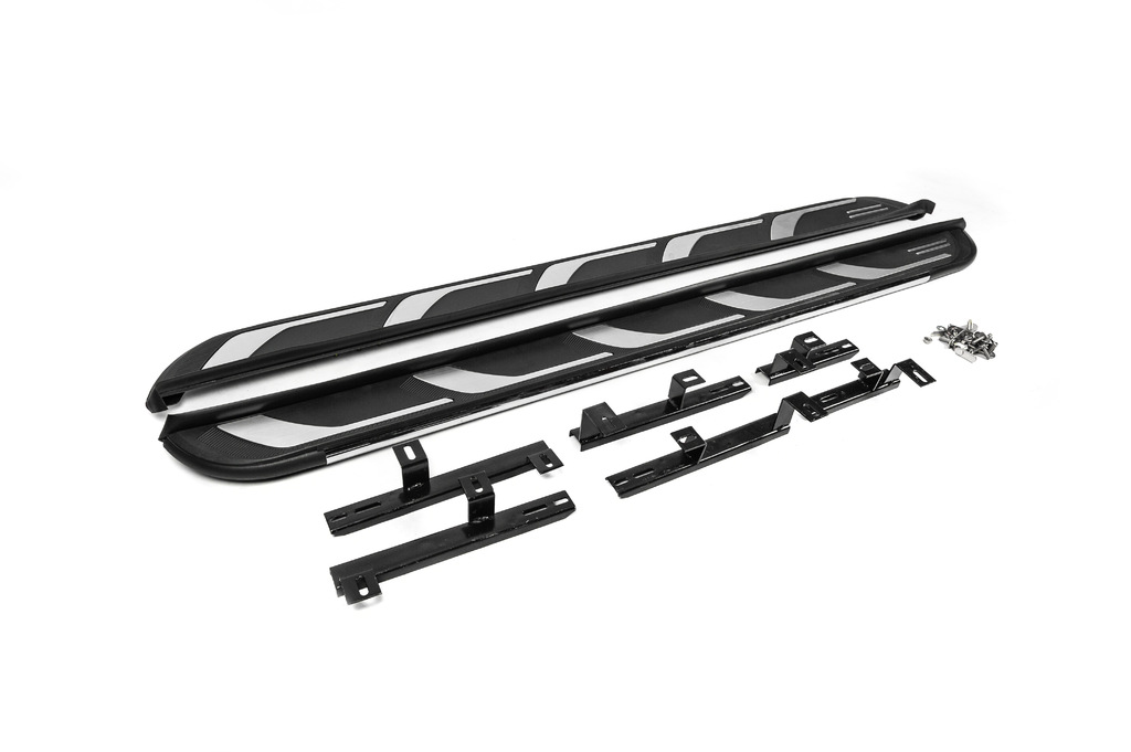 Бокові пороги OEM V2 (2 шт., Алюміній) 4