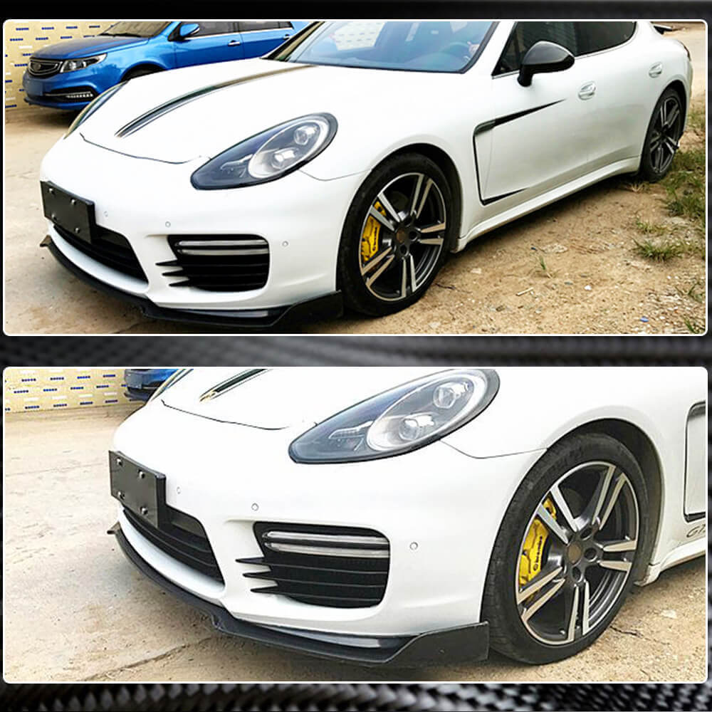 Накладка на передній бампер Lip V2 (для Turbo/Turbo S/GTS) 3