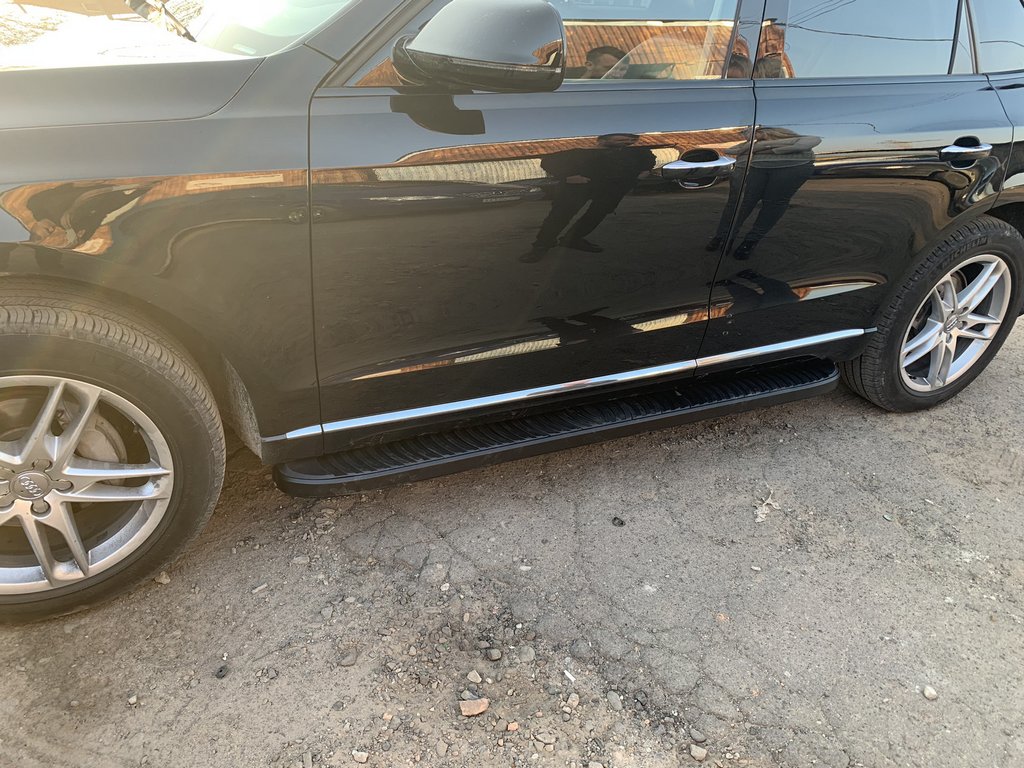 Бокові пороги Tayga Black (2 шт., алюміній) 3