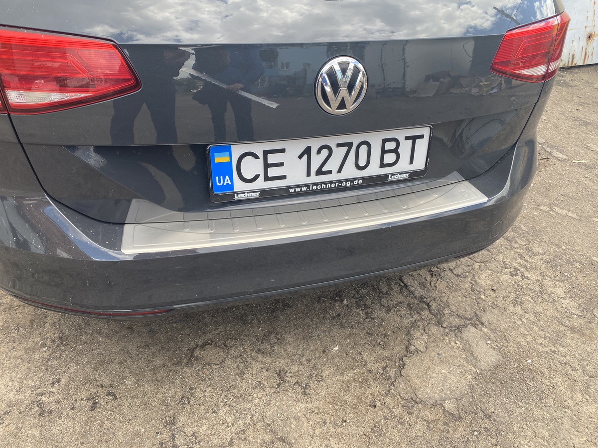 Накладка на задній бампер OmsaLine (нерж) Sedan