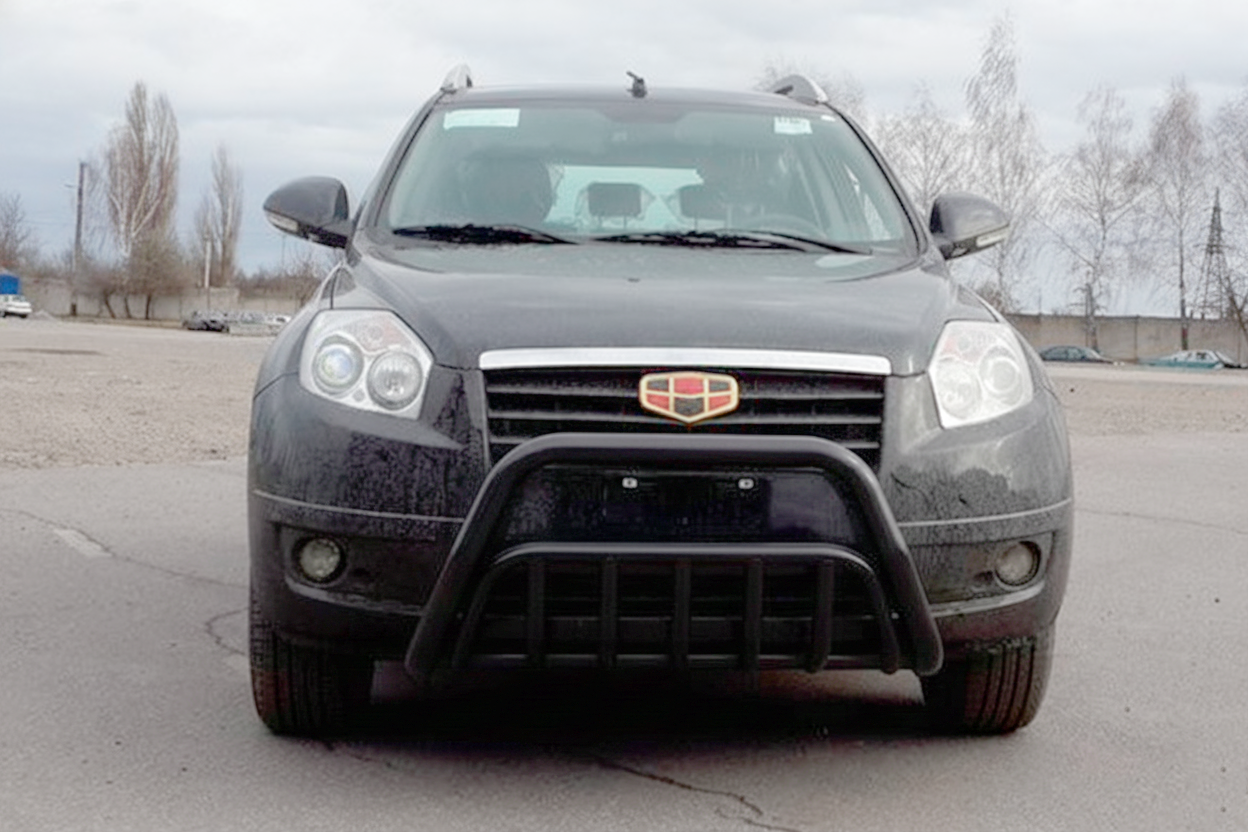 Кенгурятник WT002 Black (нерж.) 2
