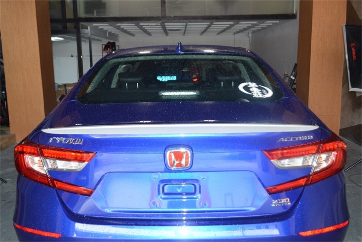 Спойлер ліп Honda Accord 10 2017+ АБС пластик під фарбування ВУЗЬКИЙ 3