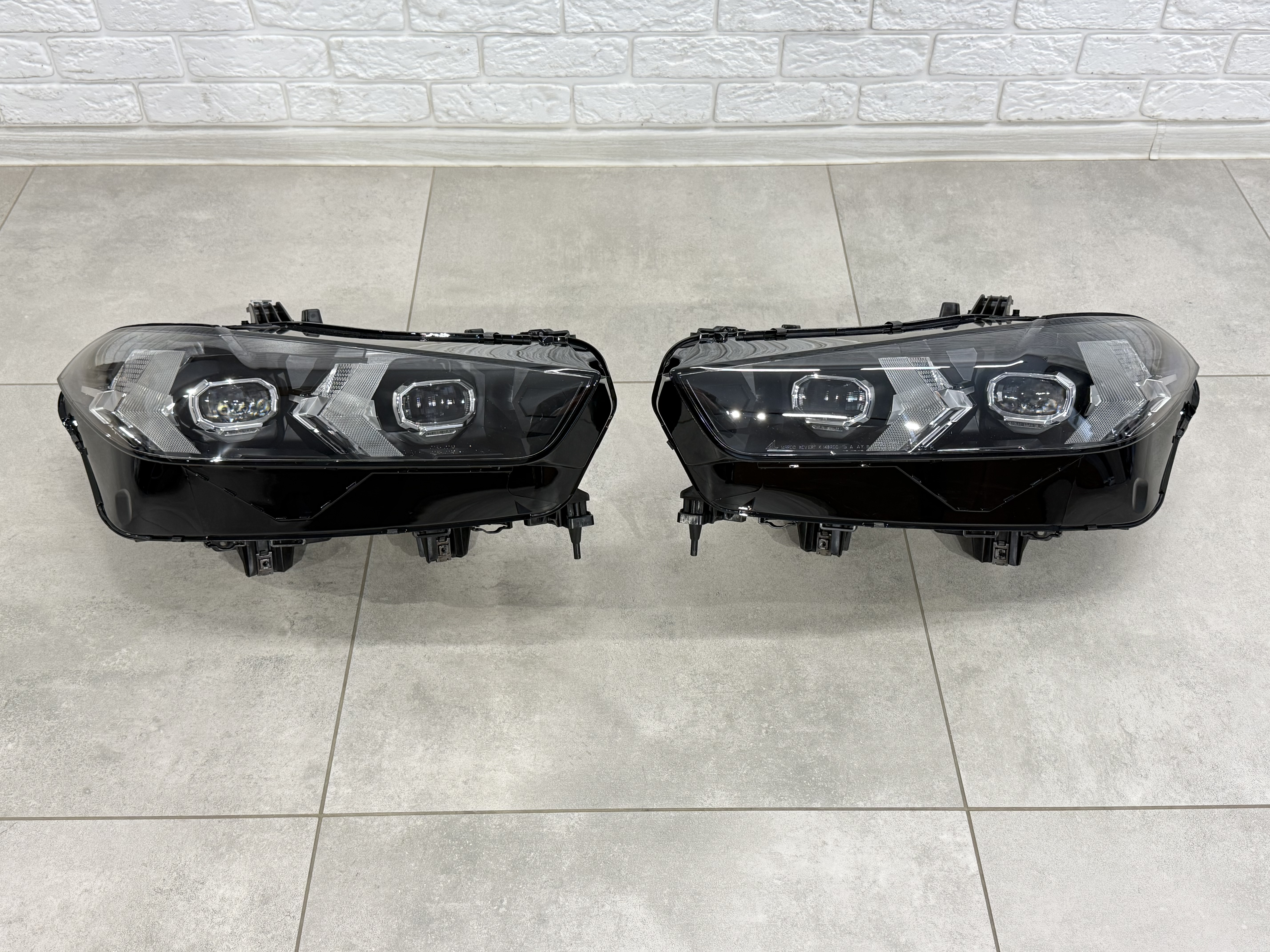 Фари Full LED LCI рестайлінг BMW X5 G05 X6 G06 2023+ 2шт., комплектні з блоками 3