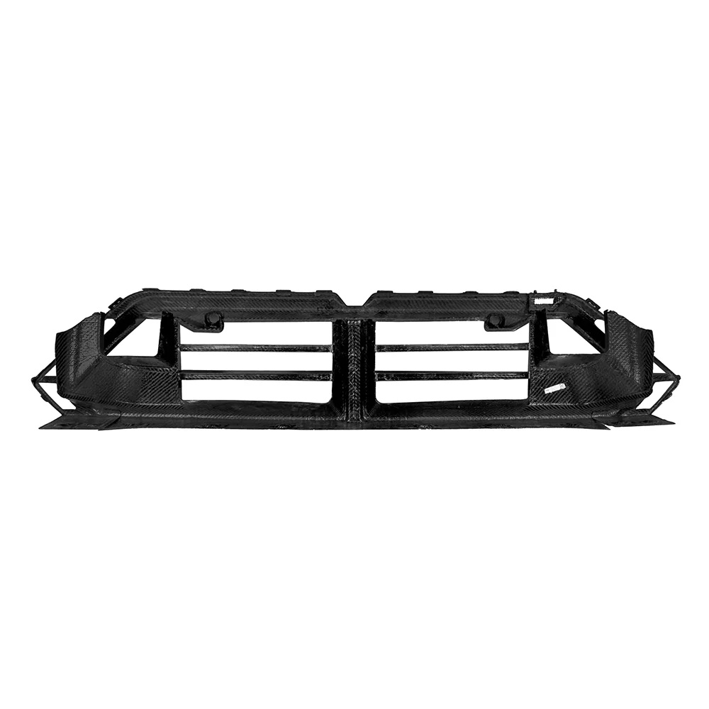 Решітки в бампер (Карбон) V2 на BMW M5 G90 / G99 2024-2026 року 5