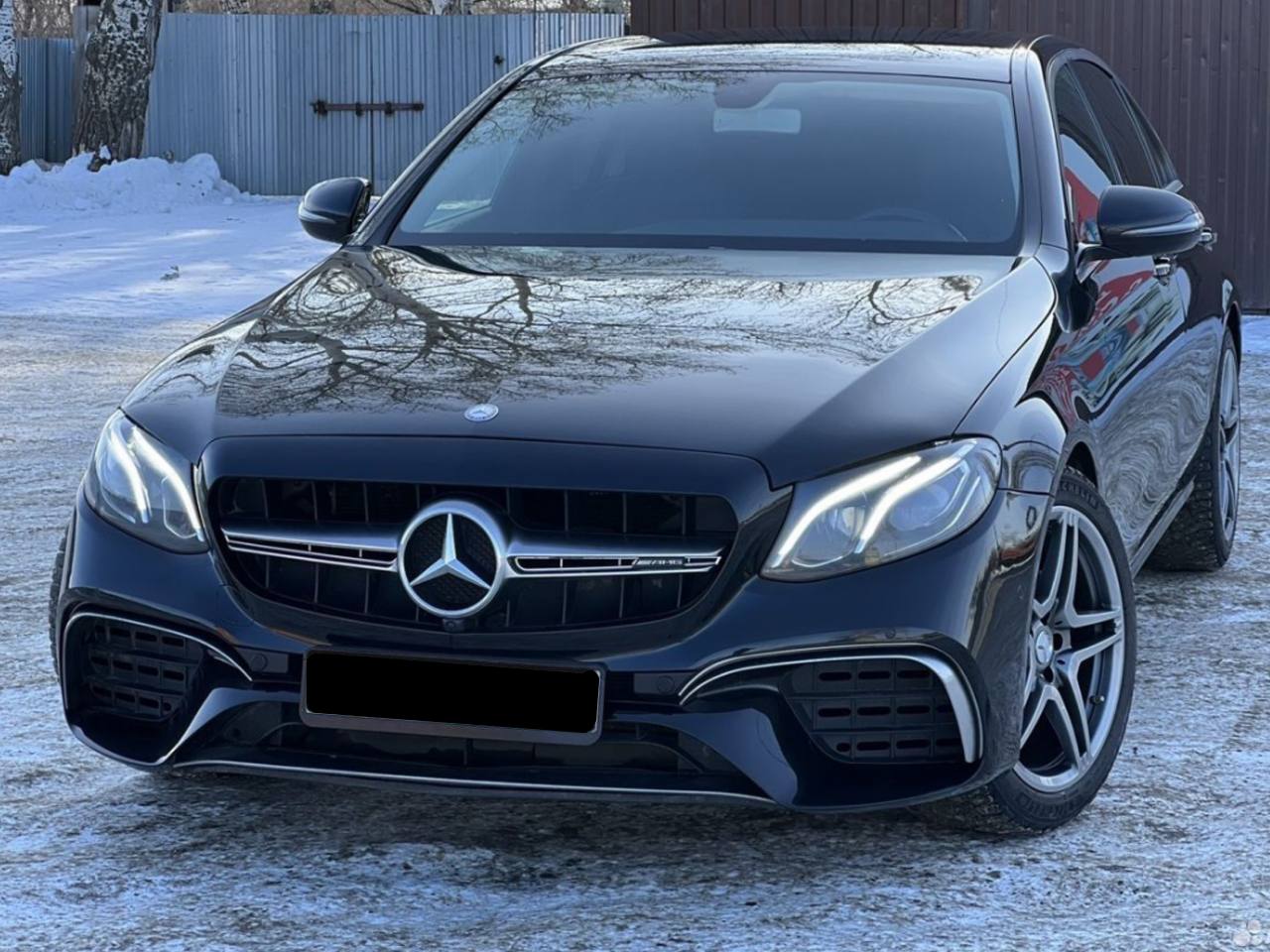Передній бампер у стилі e63 Mercedes E-Class W213 2016-2020 3