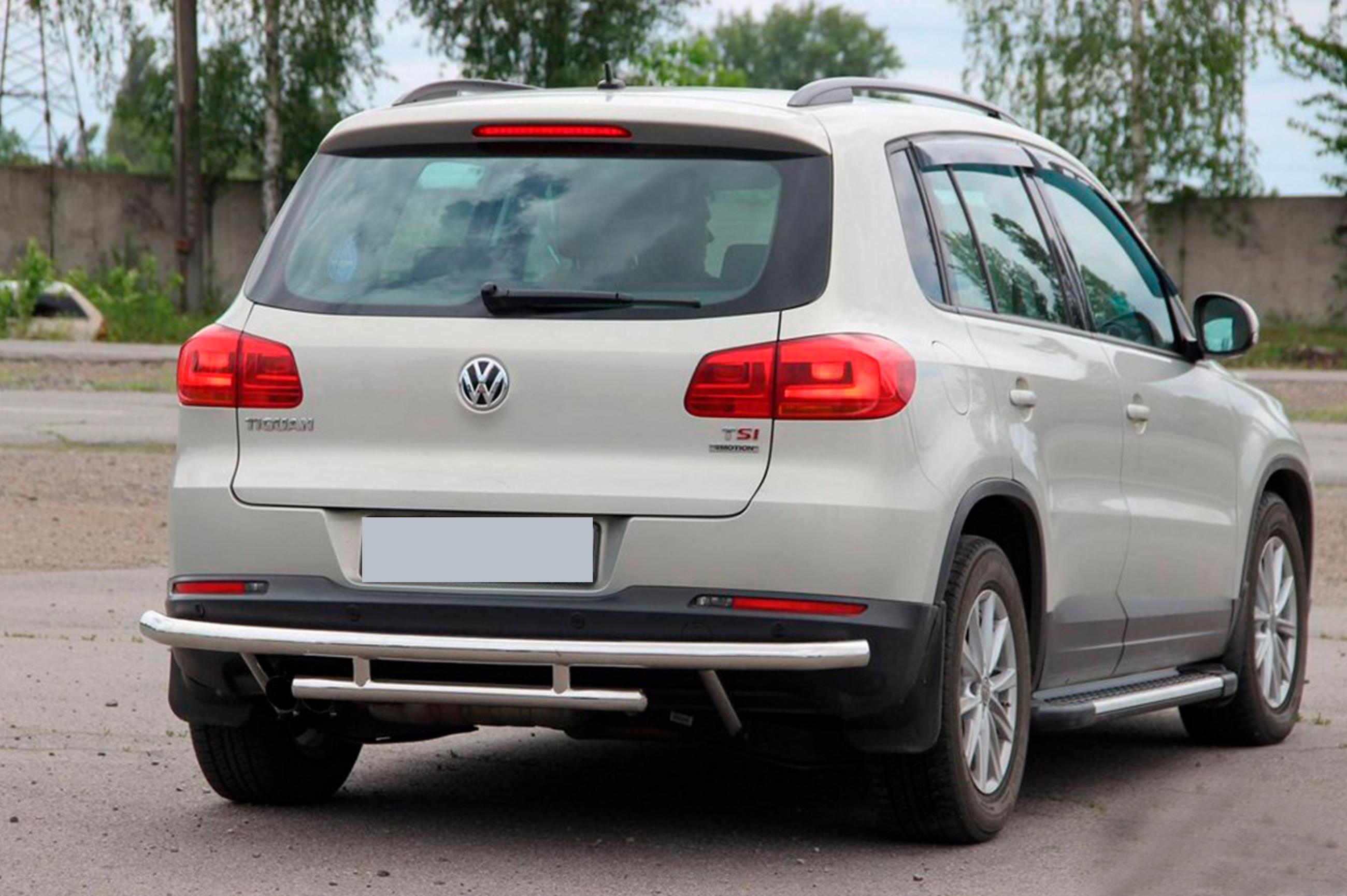 Задній захист AK002-2 (нерж) 4