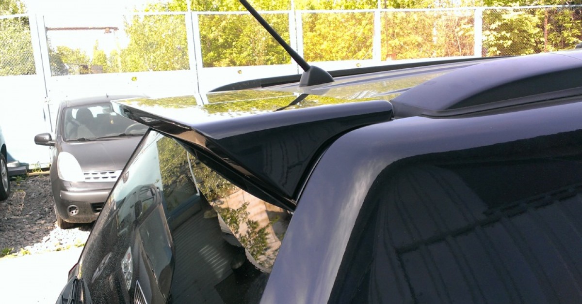 Спойлер багажника Suzuki Grand Vitara 2005-2014 ABS пластик під фарбування 5