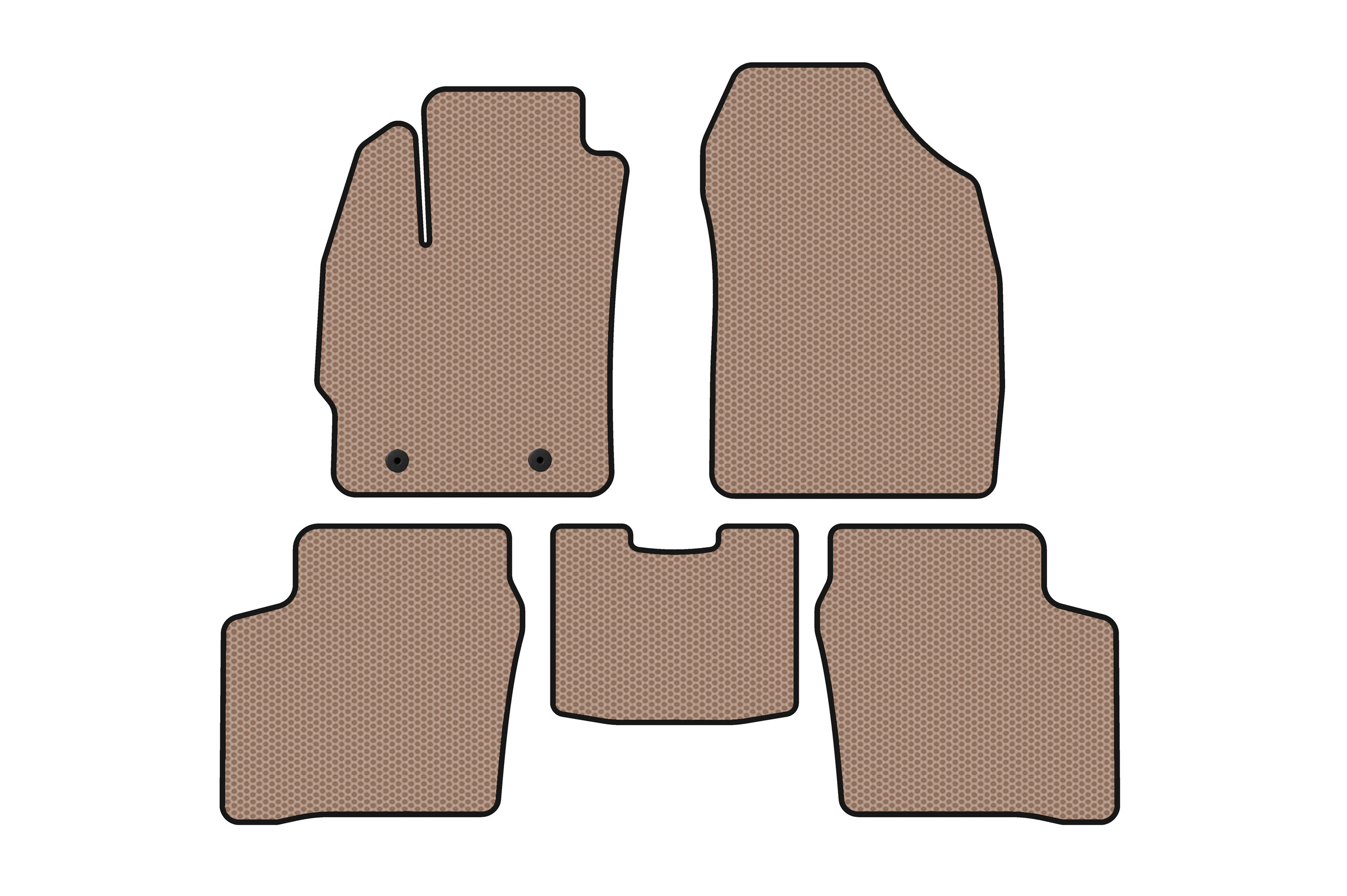 Гумові килимки Carsuit (LB, бежевий)
