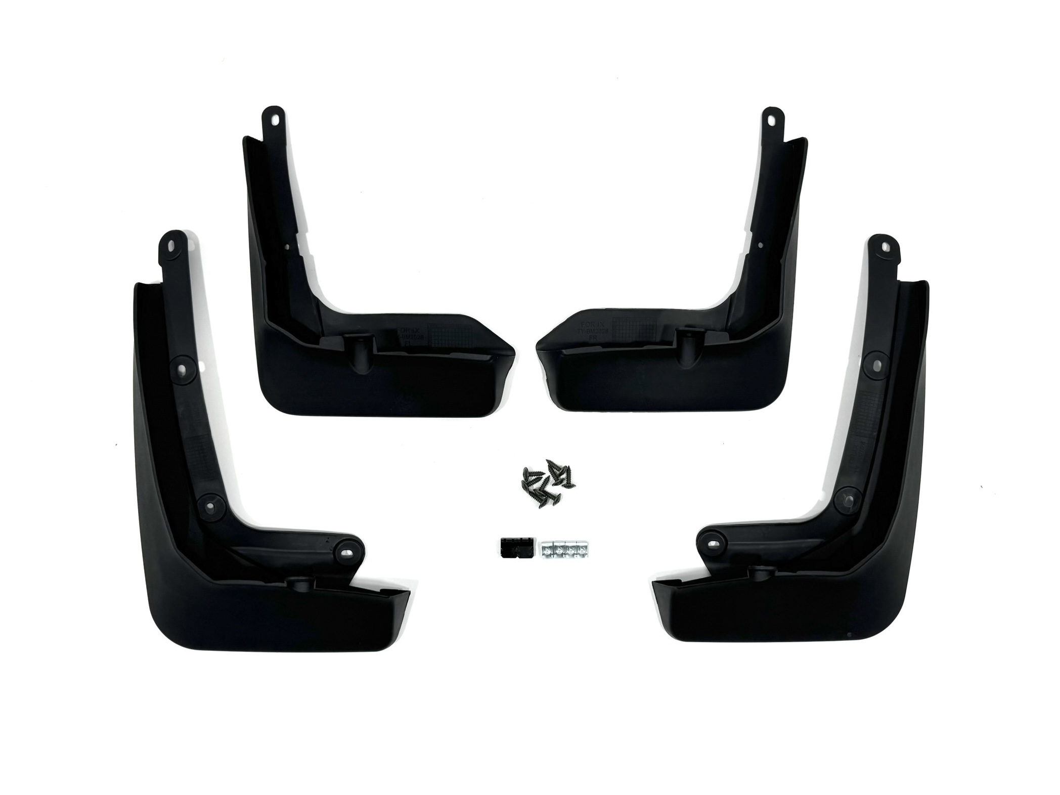 Бризковики BMW iX 2021+, комплект 4 шт.