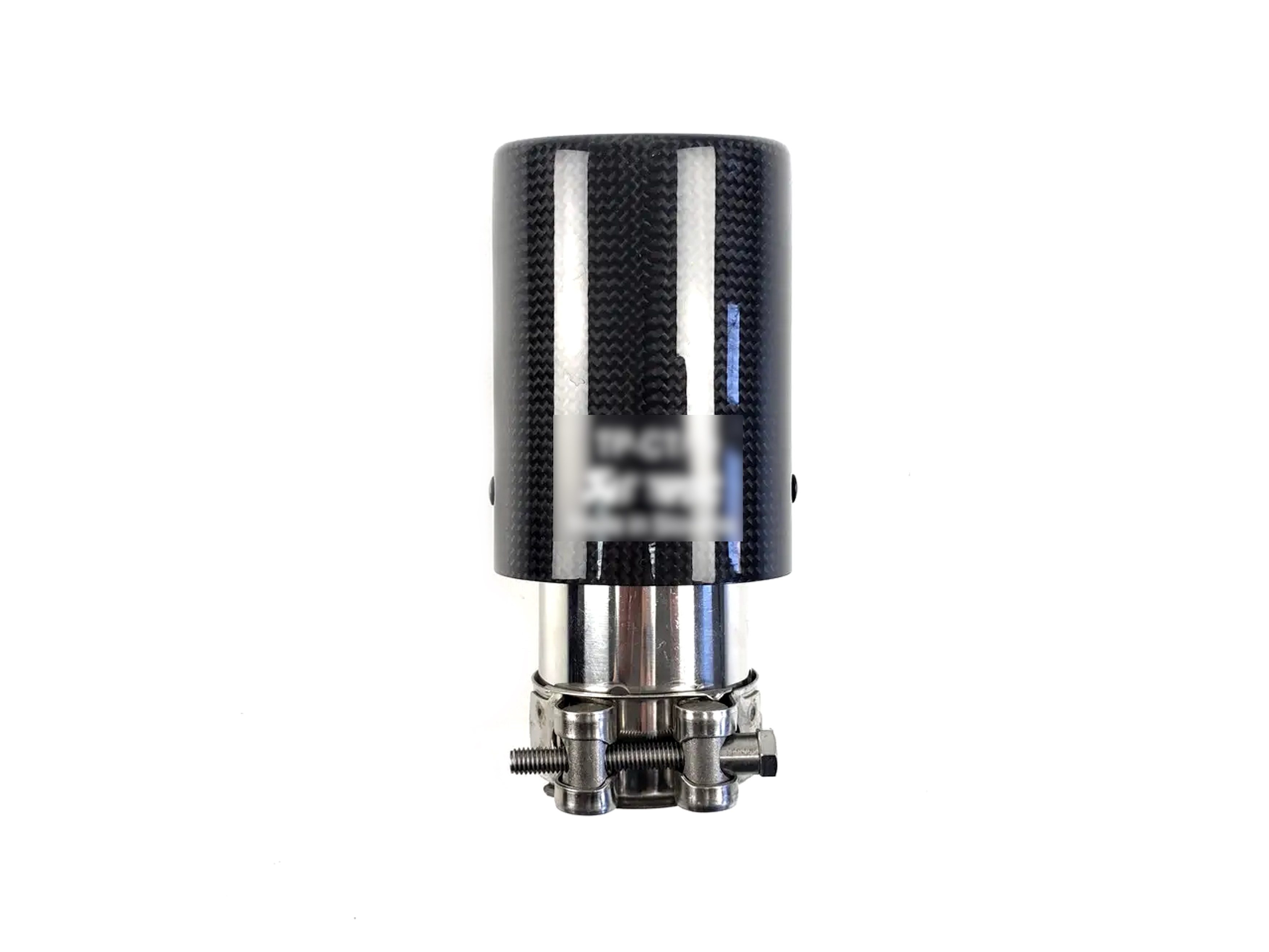 Насадки на вихлоп Carbon (глянець) 54mm To 76mm на Akrapovič Akrapovič 3
