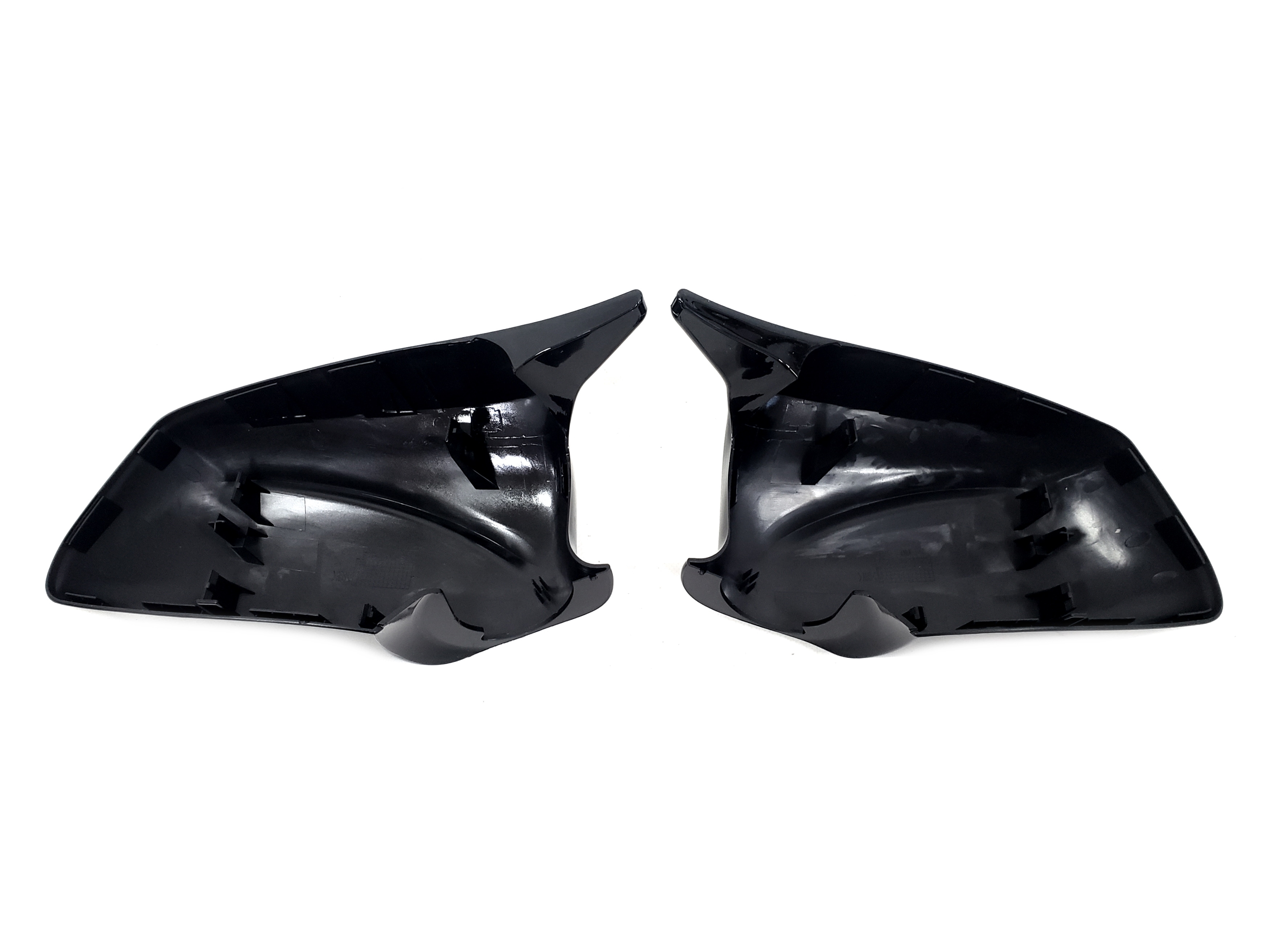 Накладки на дзеркала Чорний глянець (M - Look) V1 (10-13) на BMW 5 Series F10 / F11 2010-2017 року 3