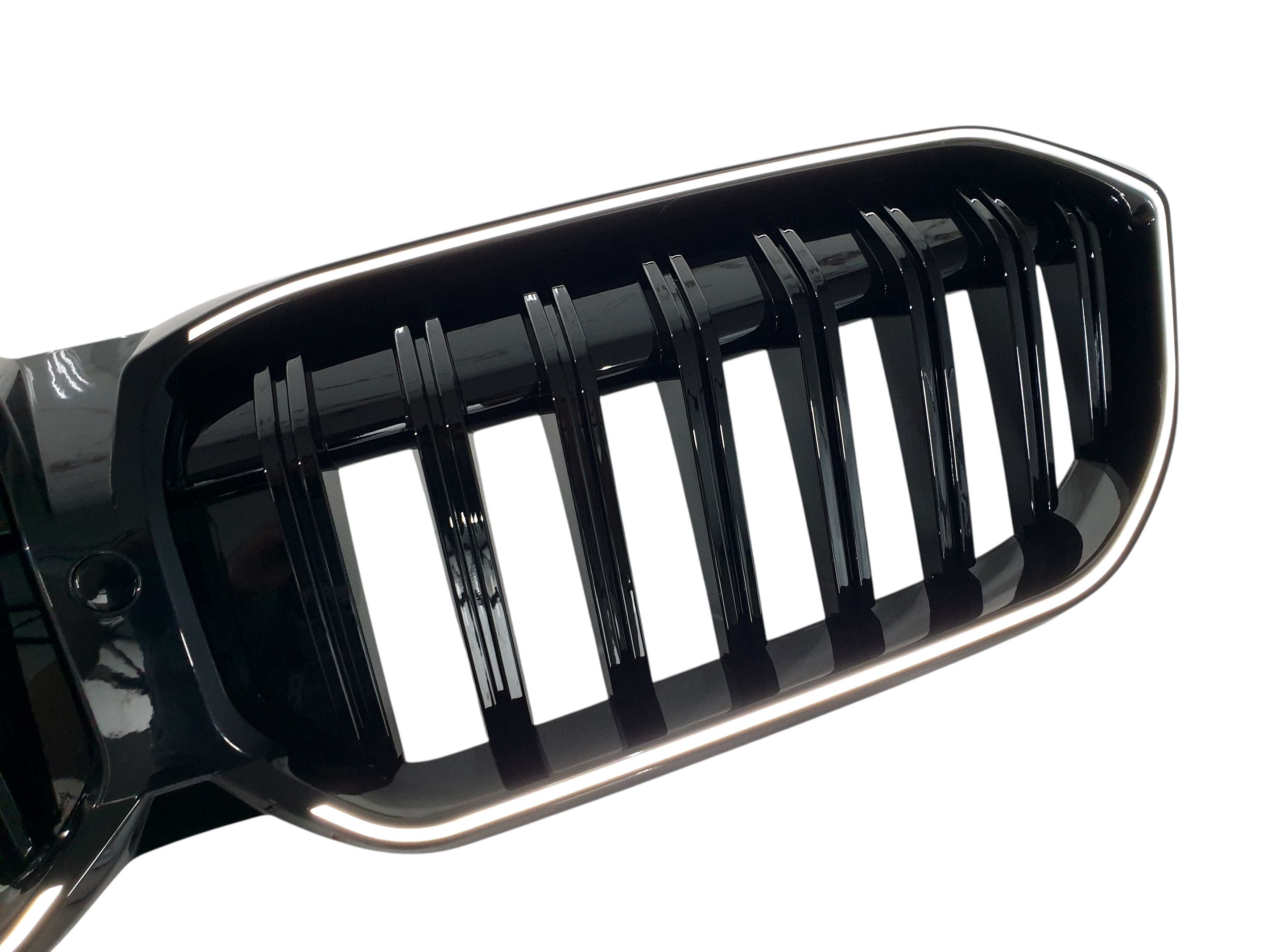 Ніздрі Чорний глянець LED (Iconic Glow) 1bar на BMW 3 Series G20 / G21 2022-2024 року 3