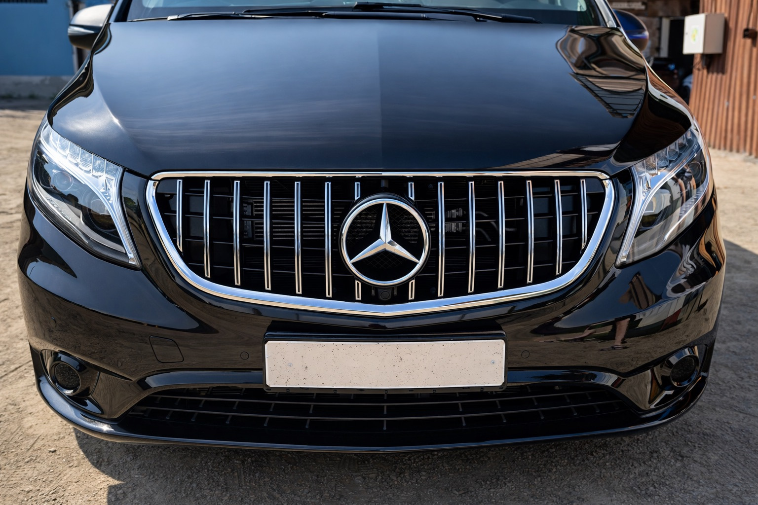 Передня решітка GT Panamericana Chrome (2014-2023 для Vito W447)
