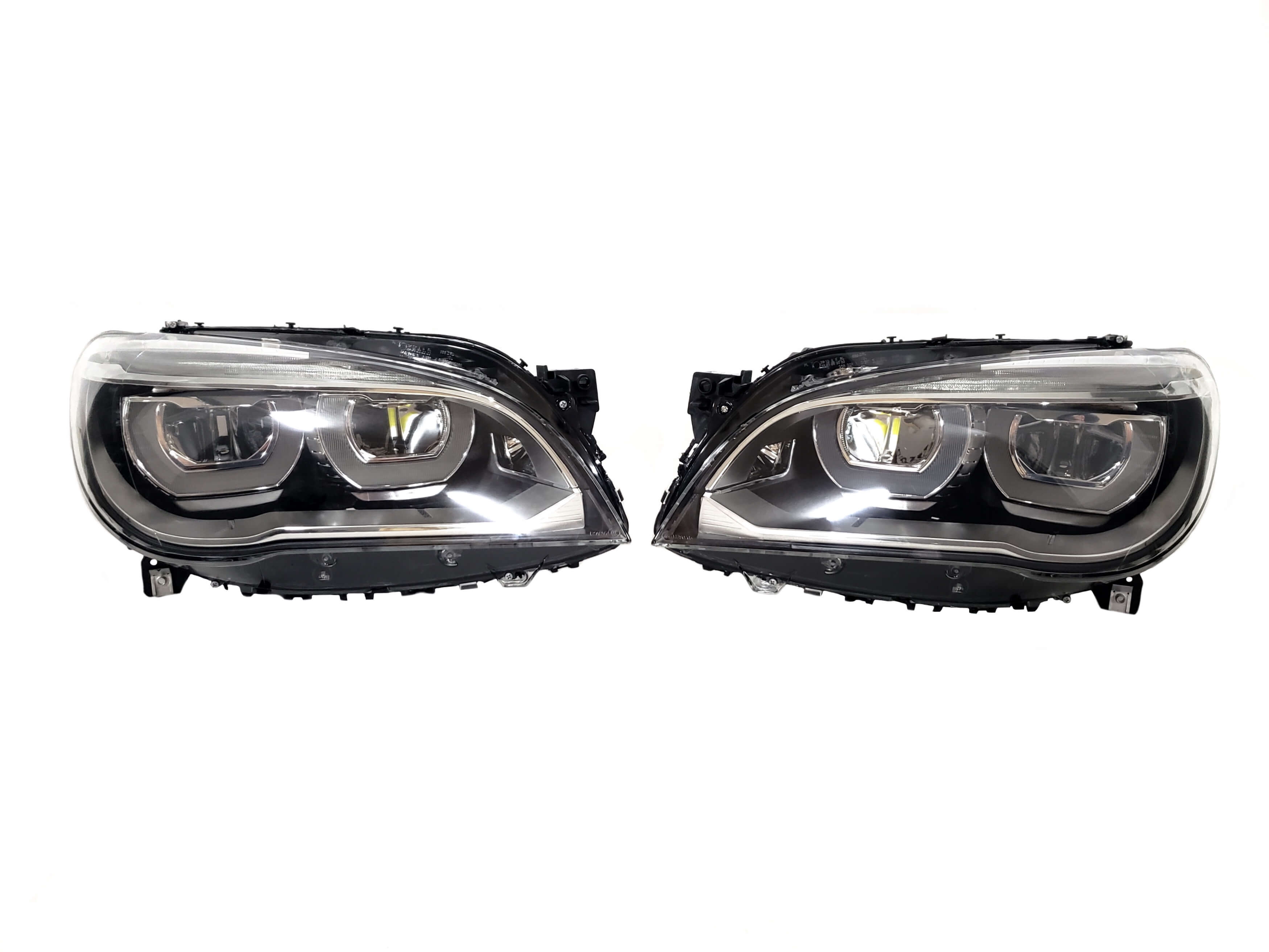 Передні фари (Full Led) апгрейд LCI на BMW 7 Series F01 / F02 2008-2015 року