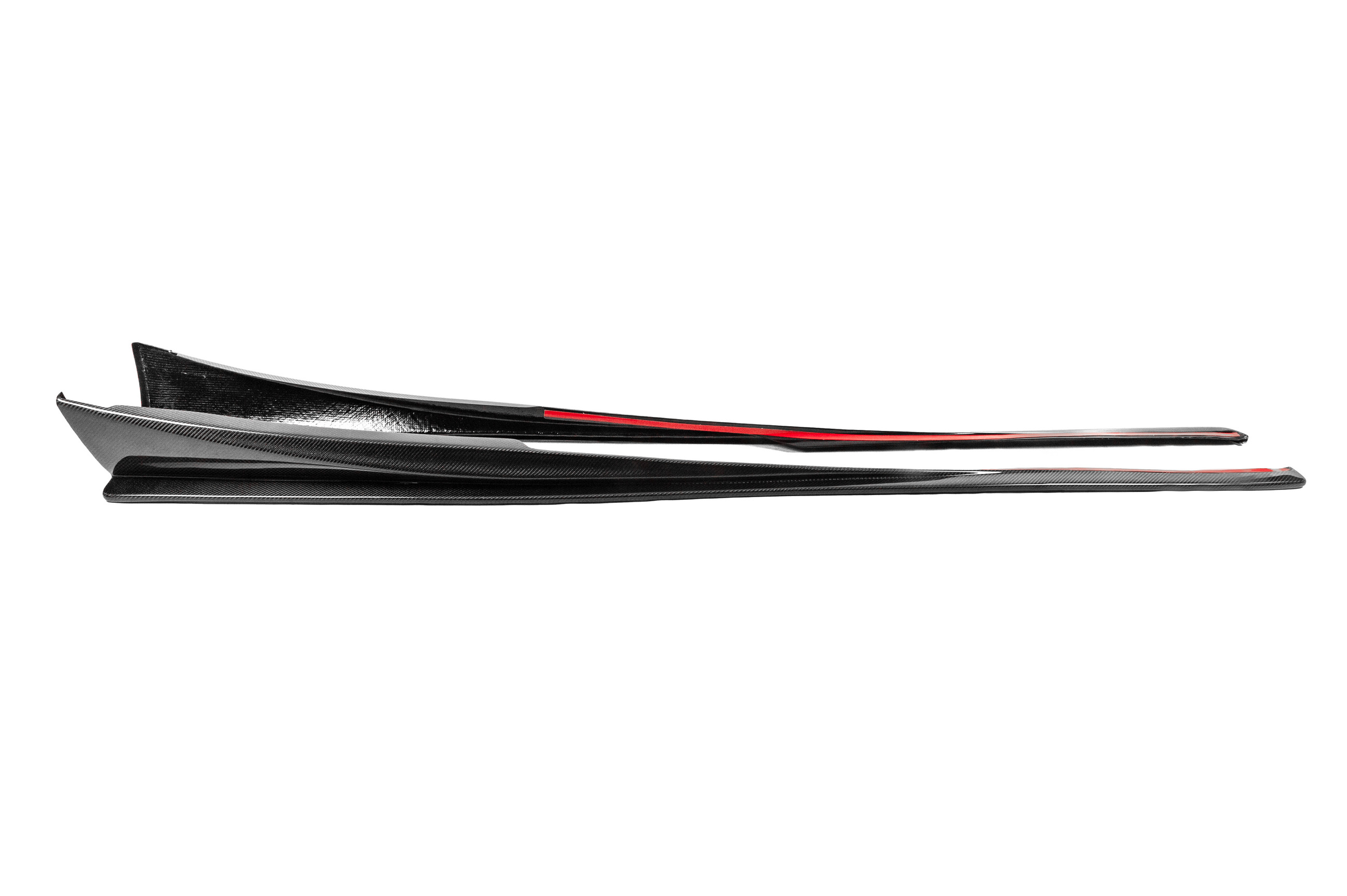 Бокові пороги (для Base/F-Sport 2013-2020, Карбон) 4