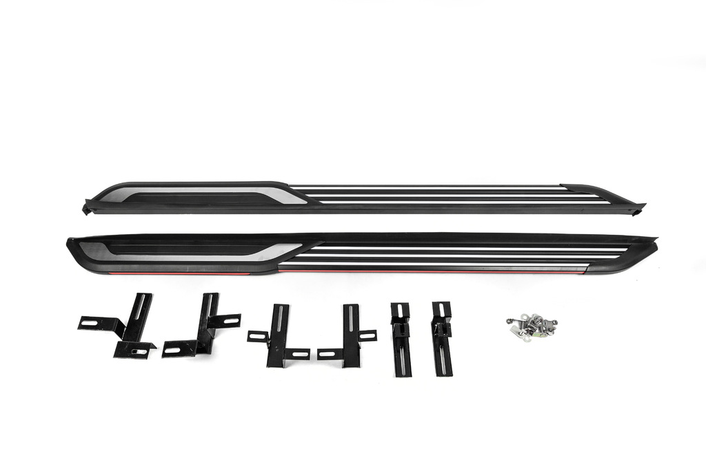 Бокові пороги OEM (2 шт., Алюміній) 2