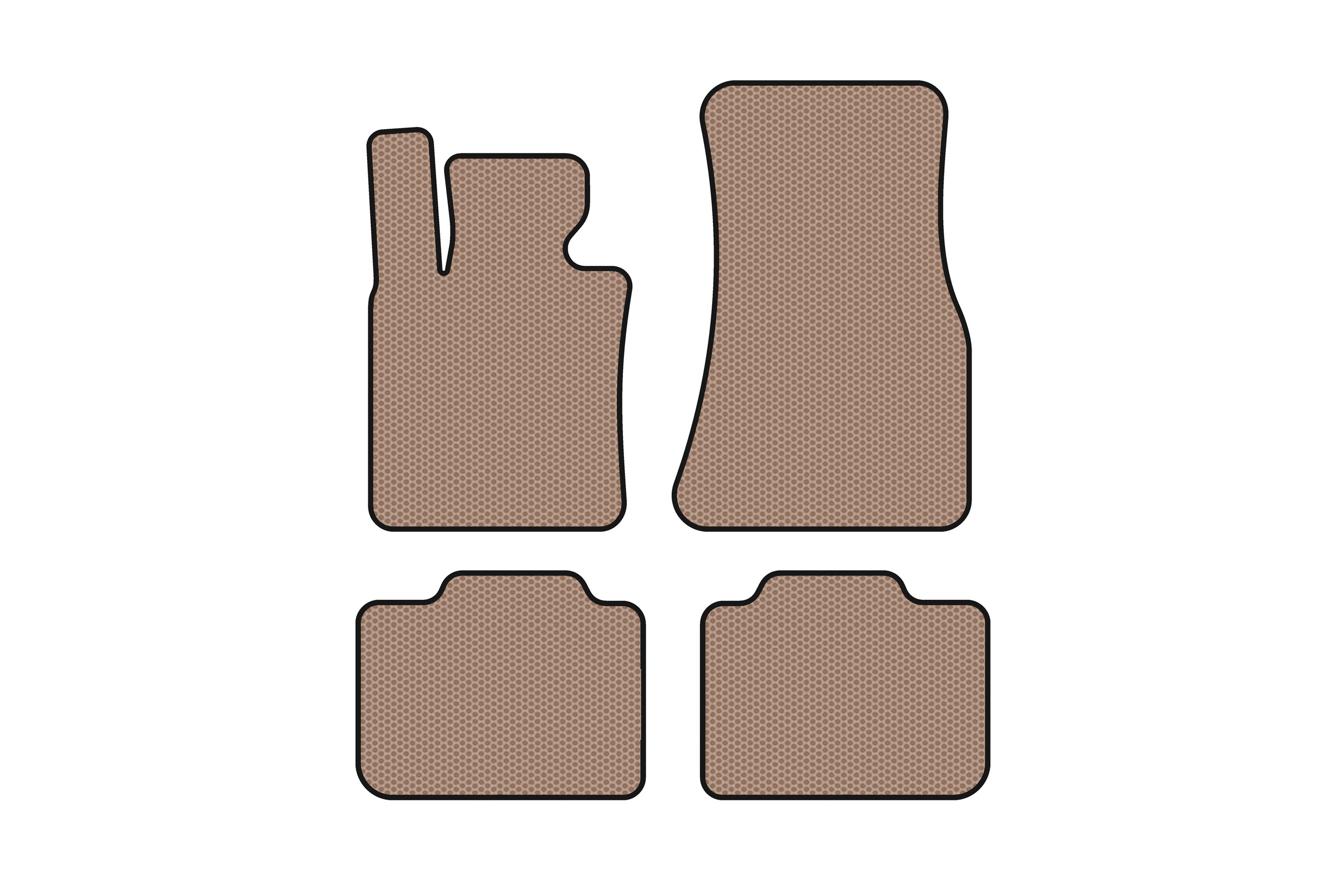 Гумові килимки Carsuit (Бежевий)