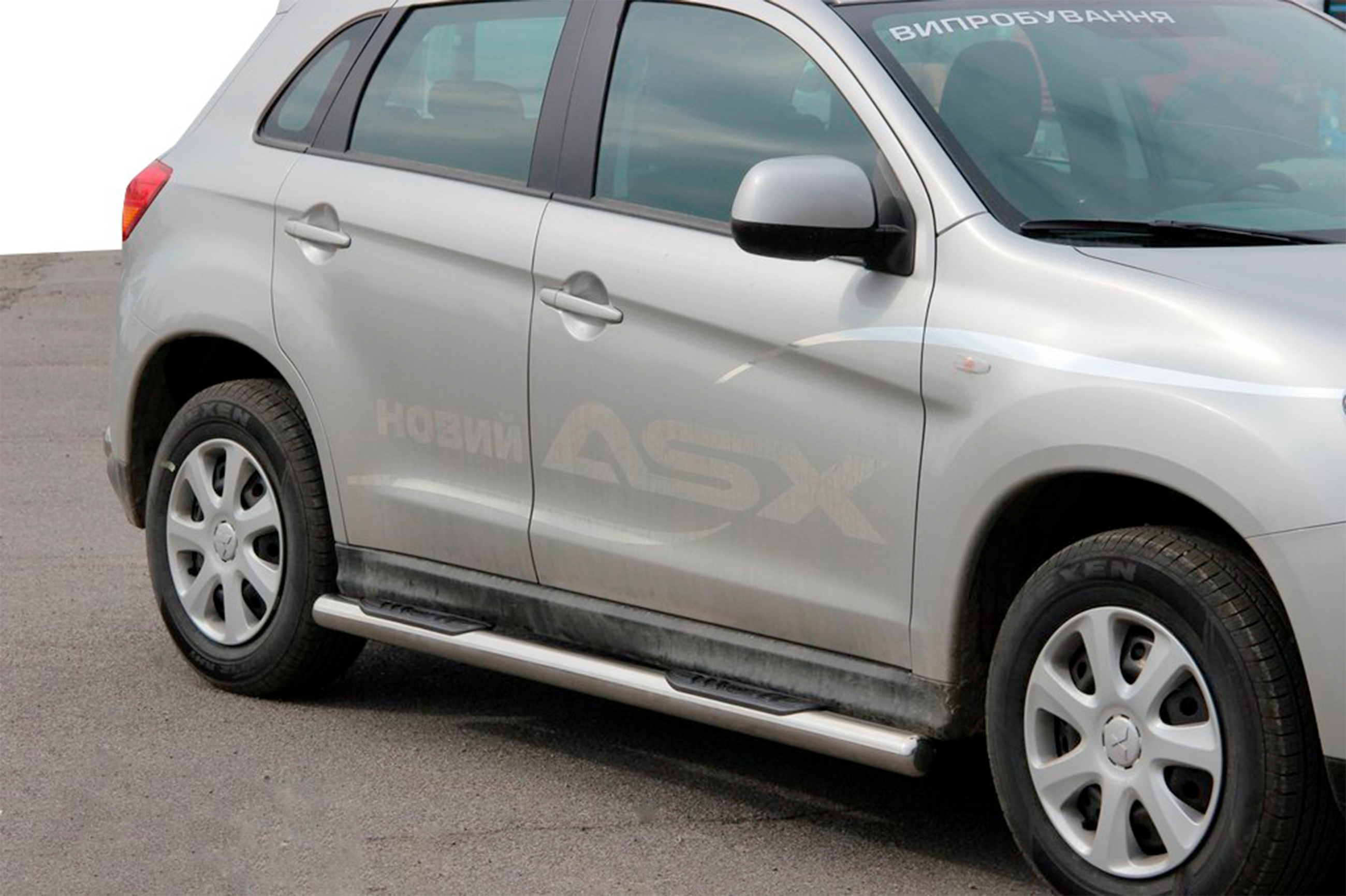 Бічні труби BB002 (2 шт., нерж.) 2