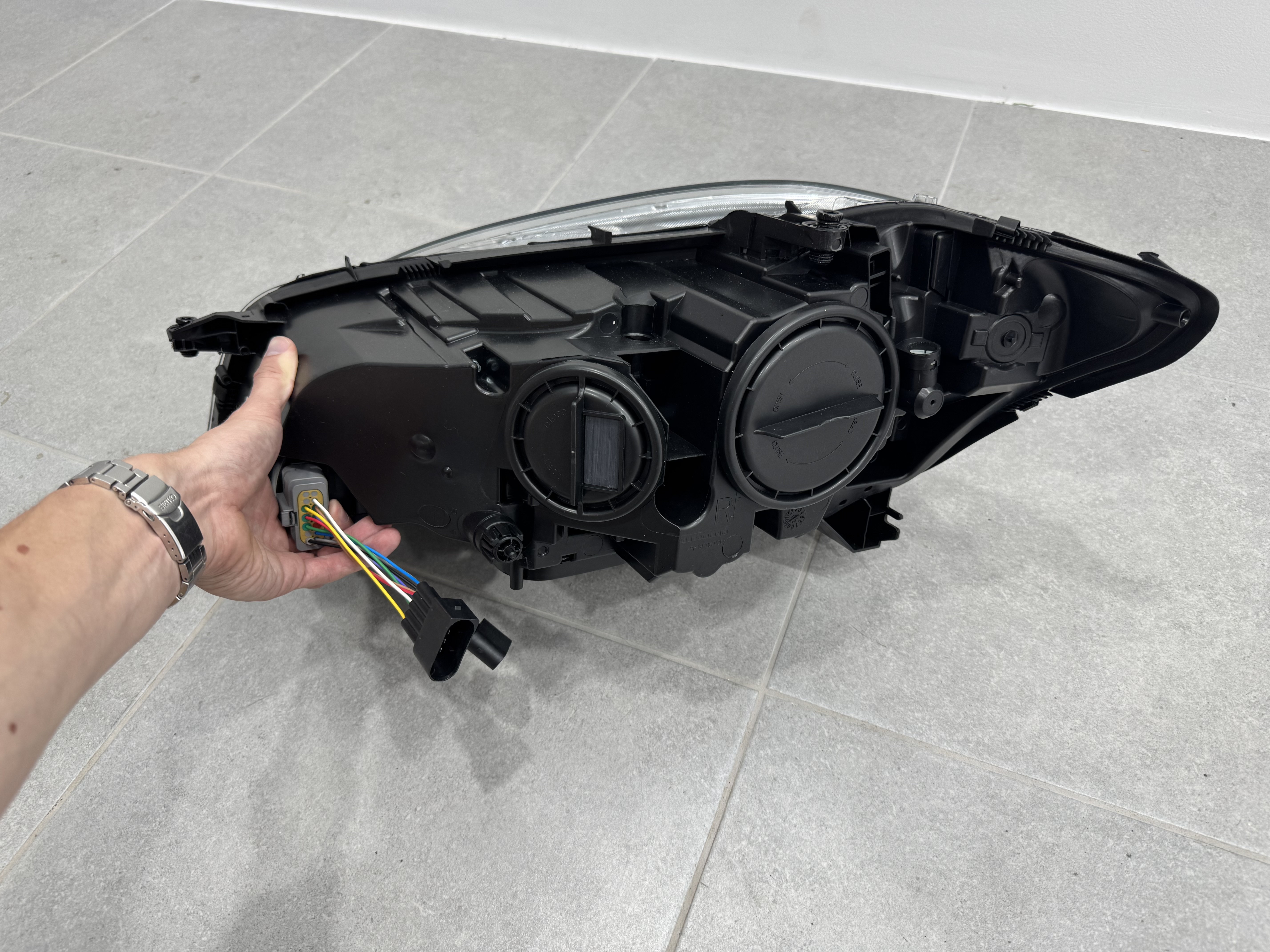Фари ксенон + галоген для Mercedes-Benz S-class W221 2005-2013, комплект 2шт. 3