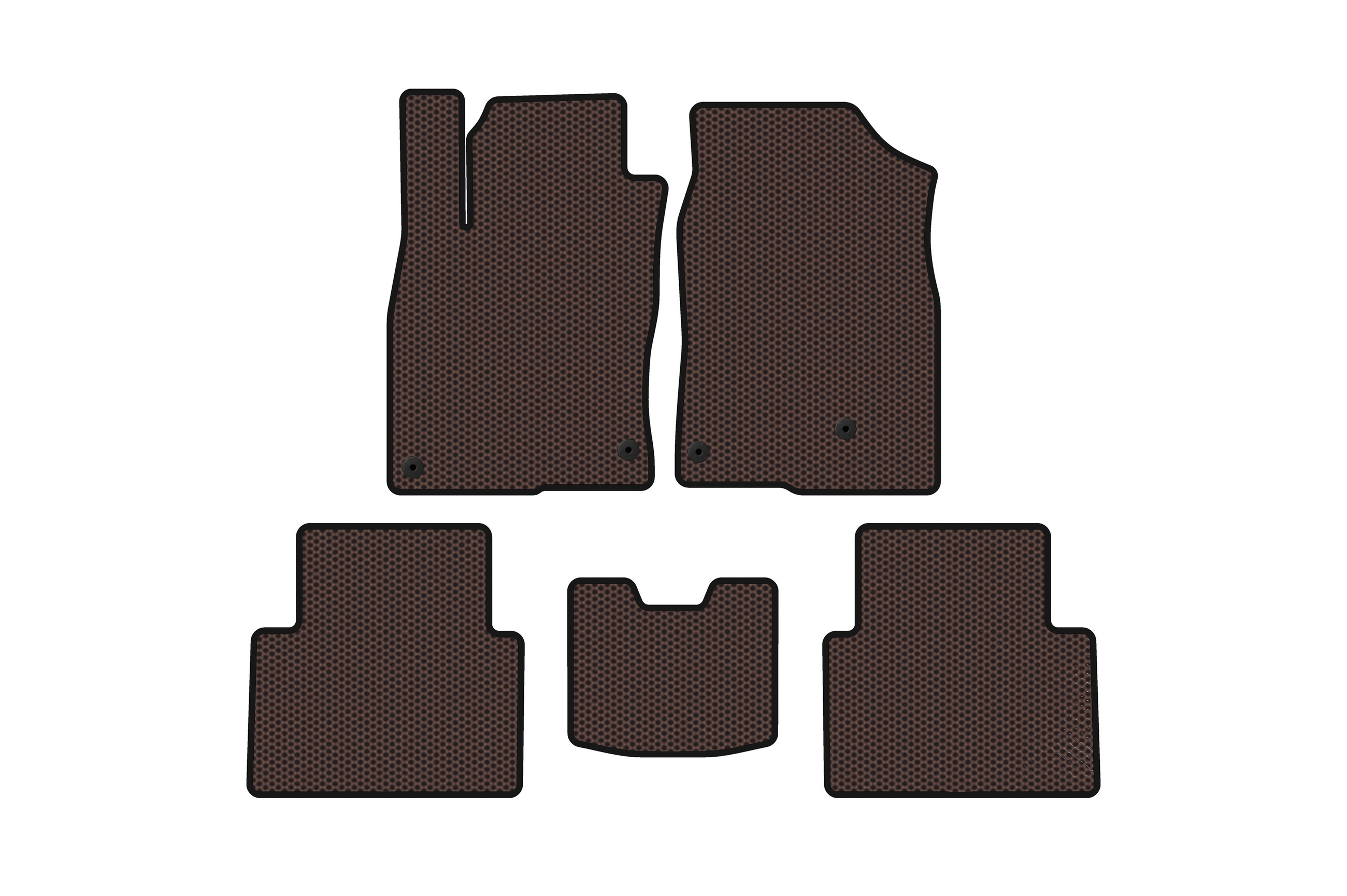 Гумові килимки Carsuit (SD, коричневий)