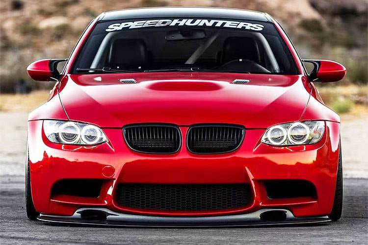 Накладка на передній бампер Lip GT4-Style (для M3, Карбон) 2