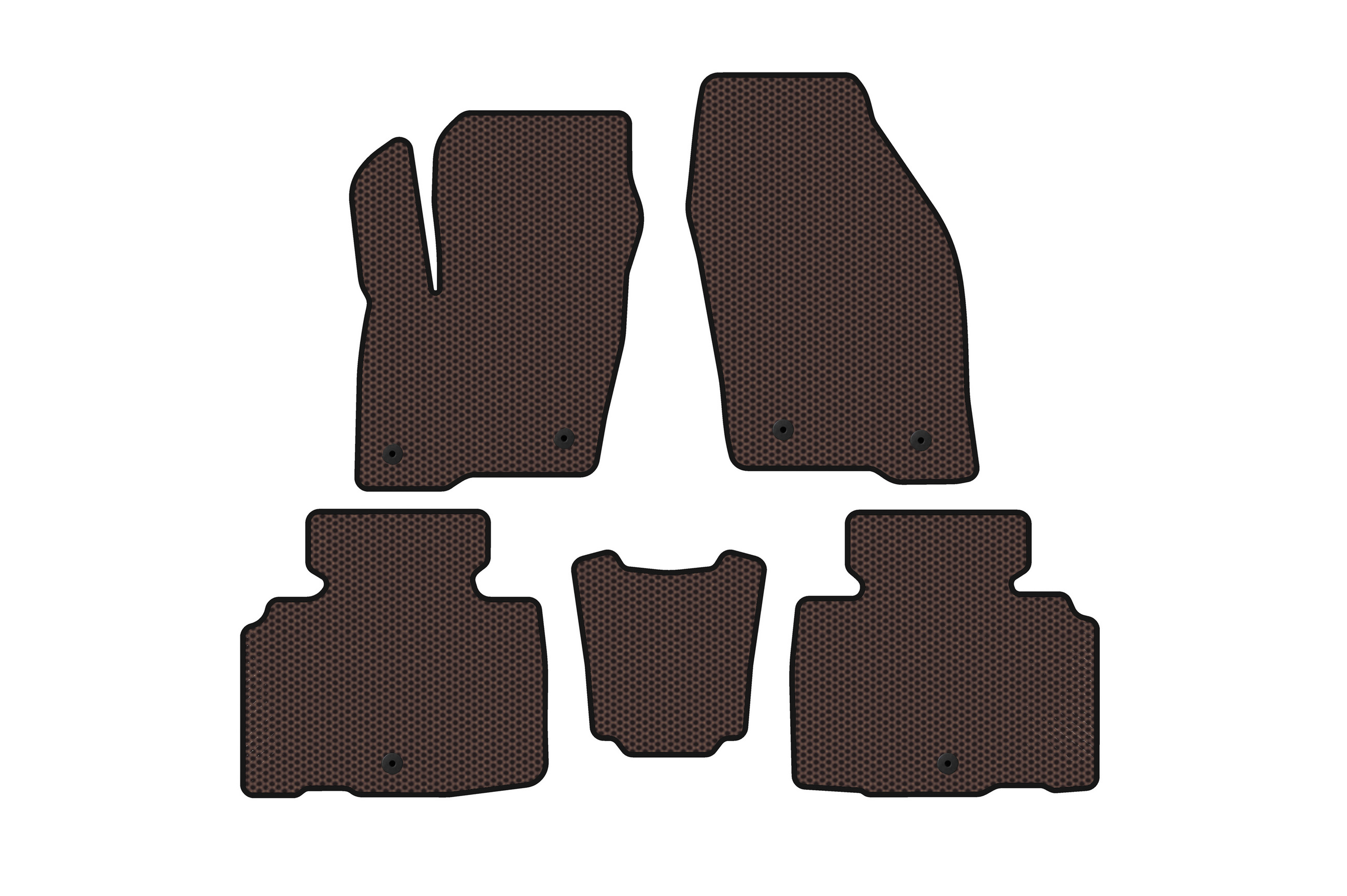 Гумові килимки Carsuit (Коричневий)