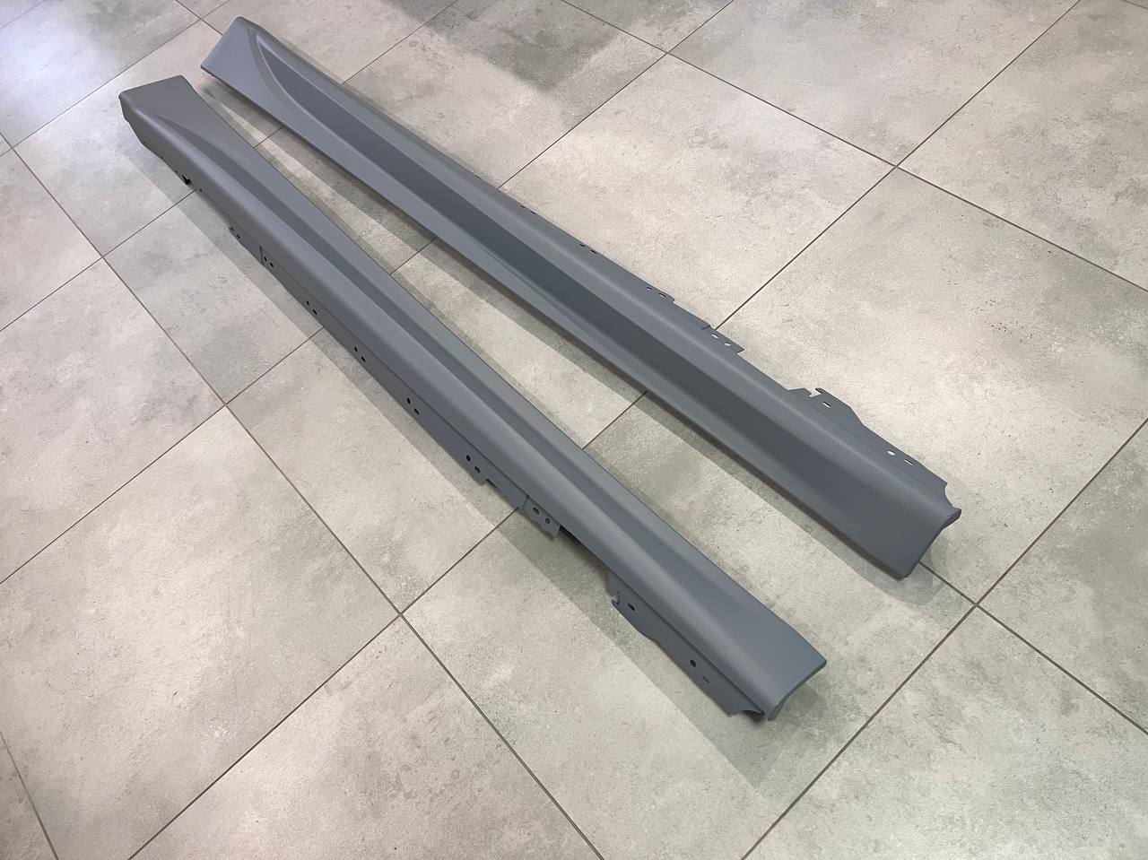 Накладки на пороги M-paket BMW 3 series F30 / F31 2012-2018 6