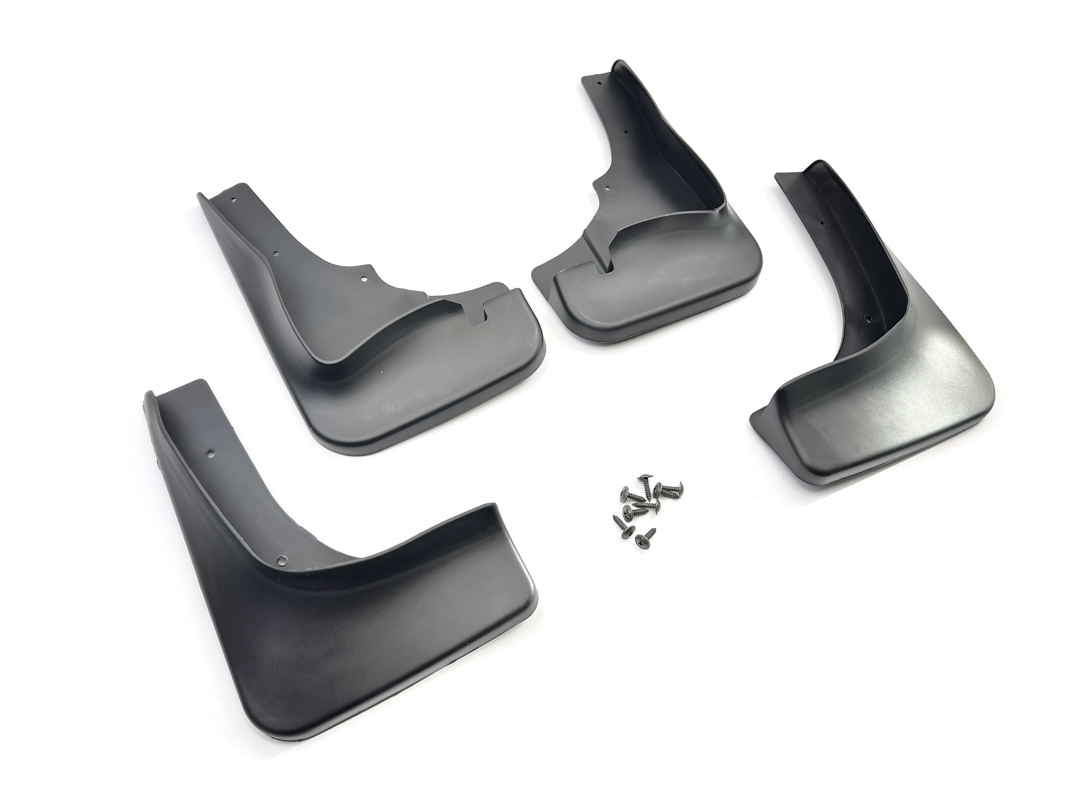 Бризковики Mitsubishi Outlander XL 2007-2012 широкий поріг комплект 4шт 3