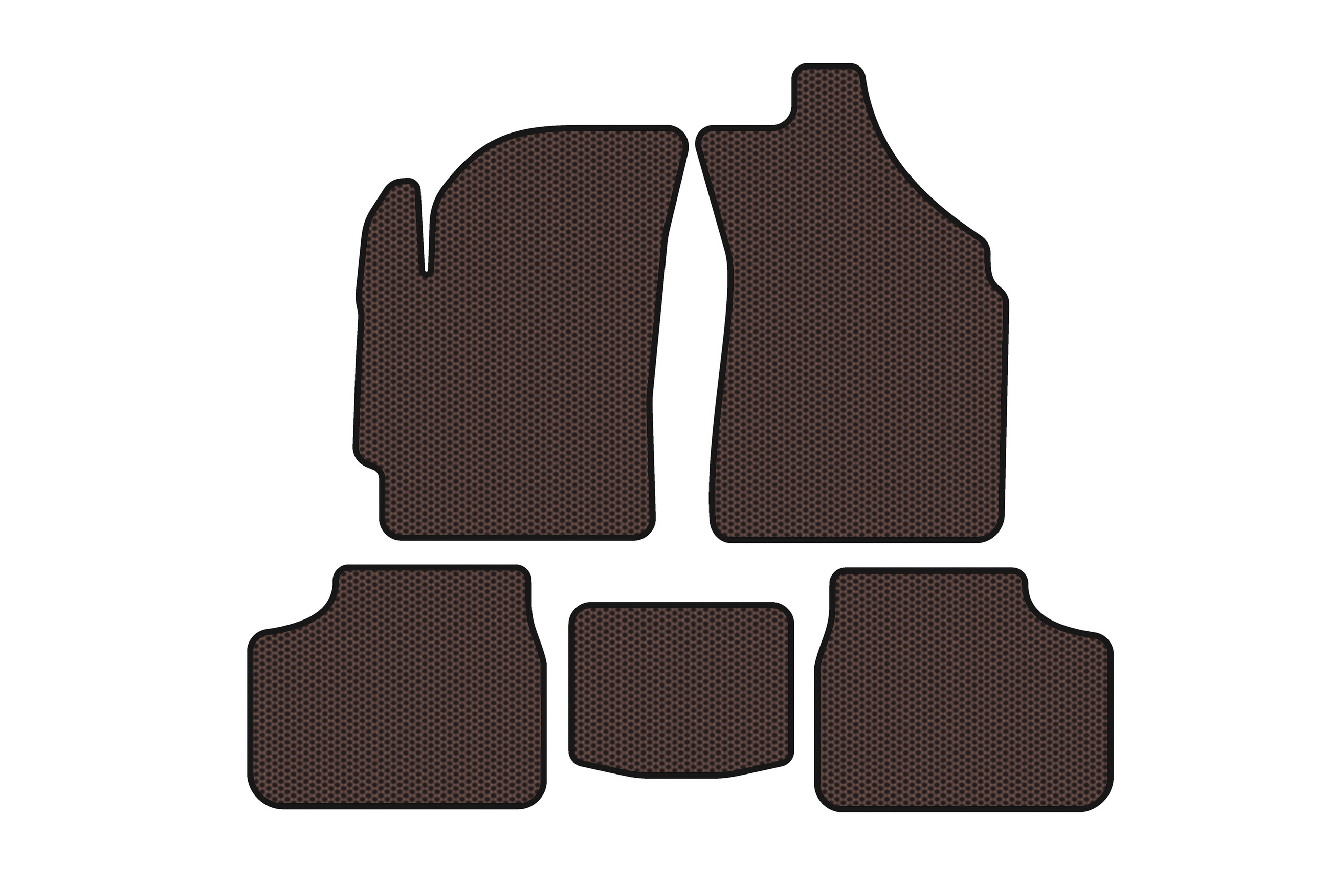 Гумові килимки Carsuit (Коричневий)