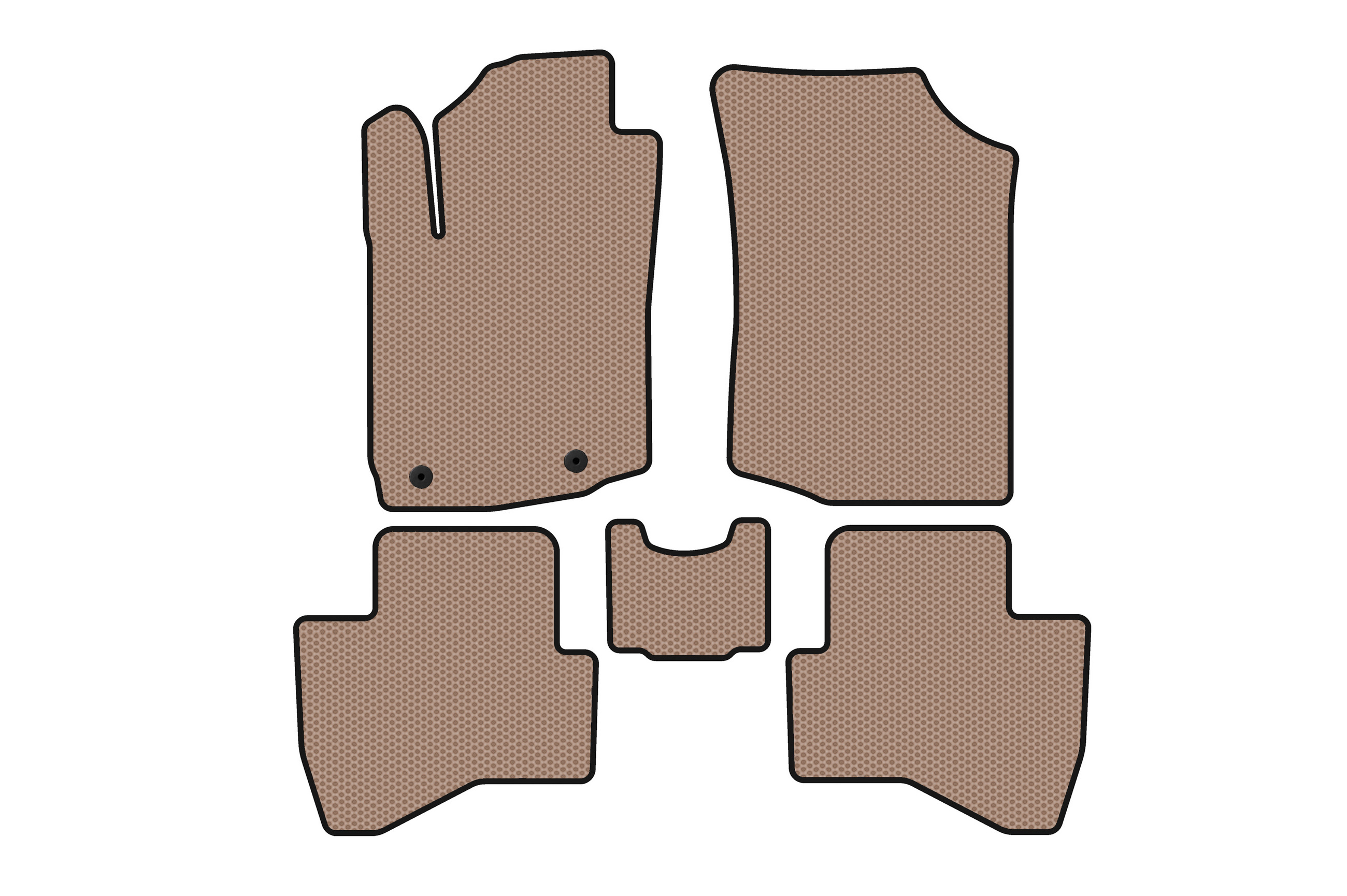 Гумові килимки Carsuit (HB, бежевий)
