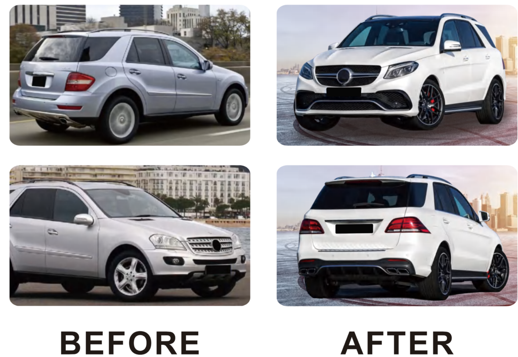 Комплект рестайлінгу в GLE63 AMG 3
