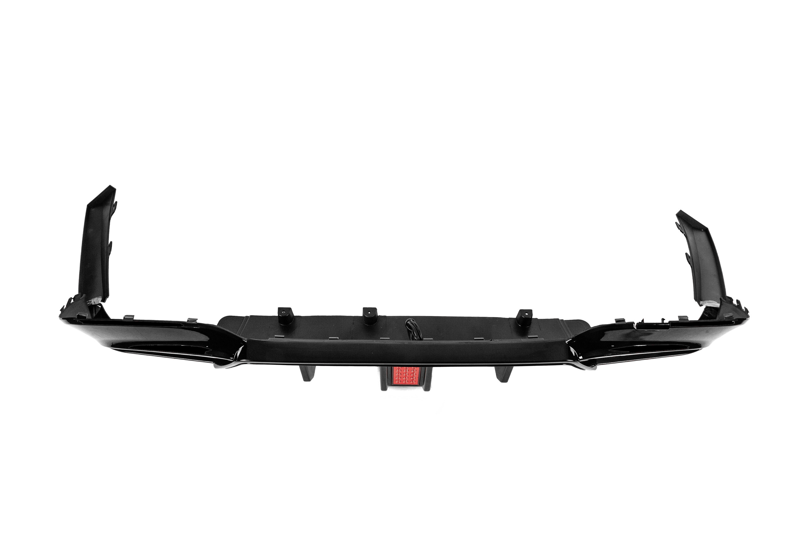 Дифузор заднього бампера CS-Style LED (для M-Sport 2018-2022, ABS) 4