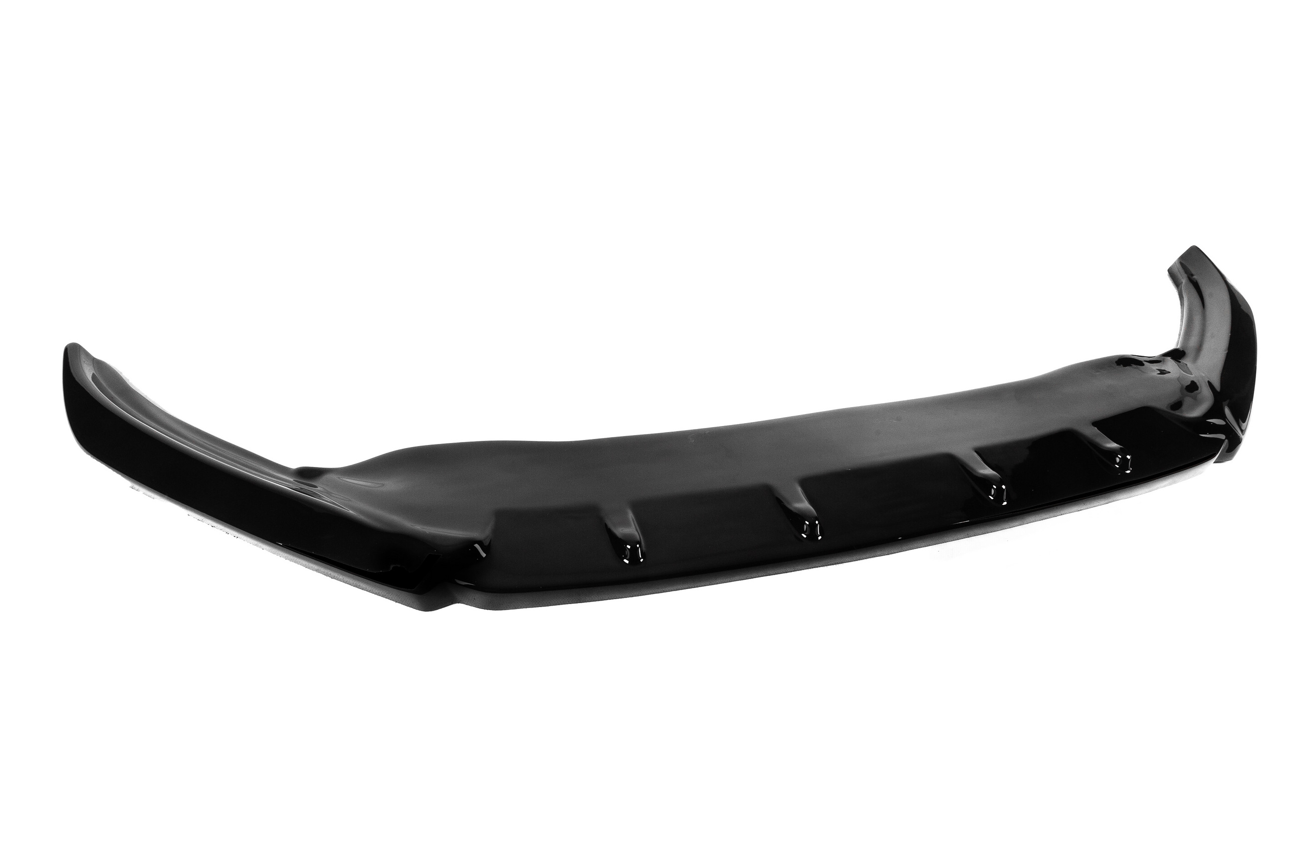 Передня Lip накладка V-1 (2015-2019 EU, чорний глянець) 4