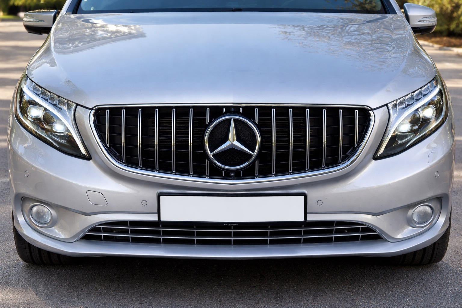 Передня решітка GT Panamericana Chrome (2014-2023 для Vito W447) 3