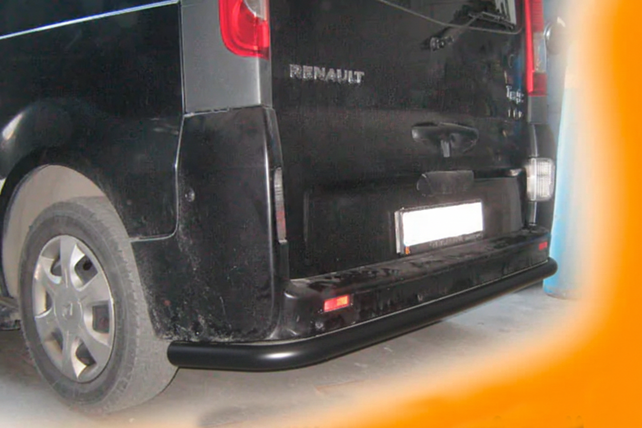 Задній захист AK005 Black (нерж) 2