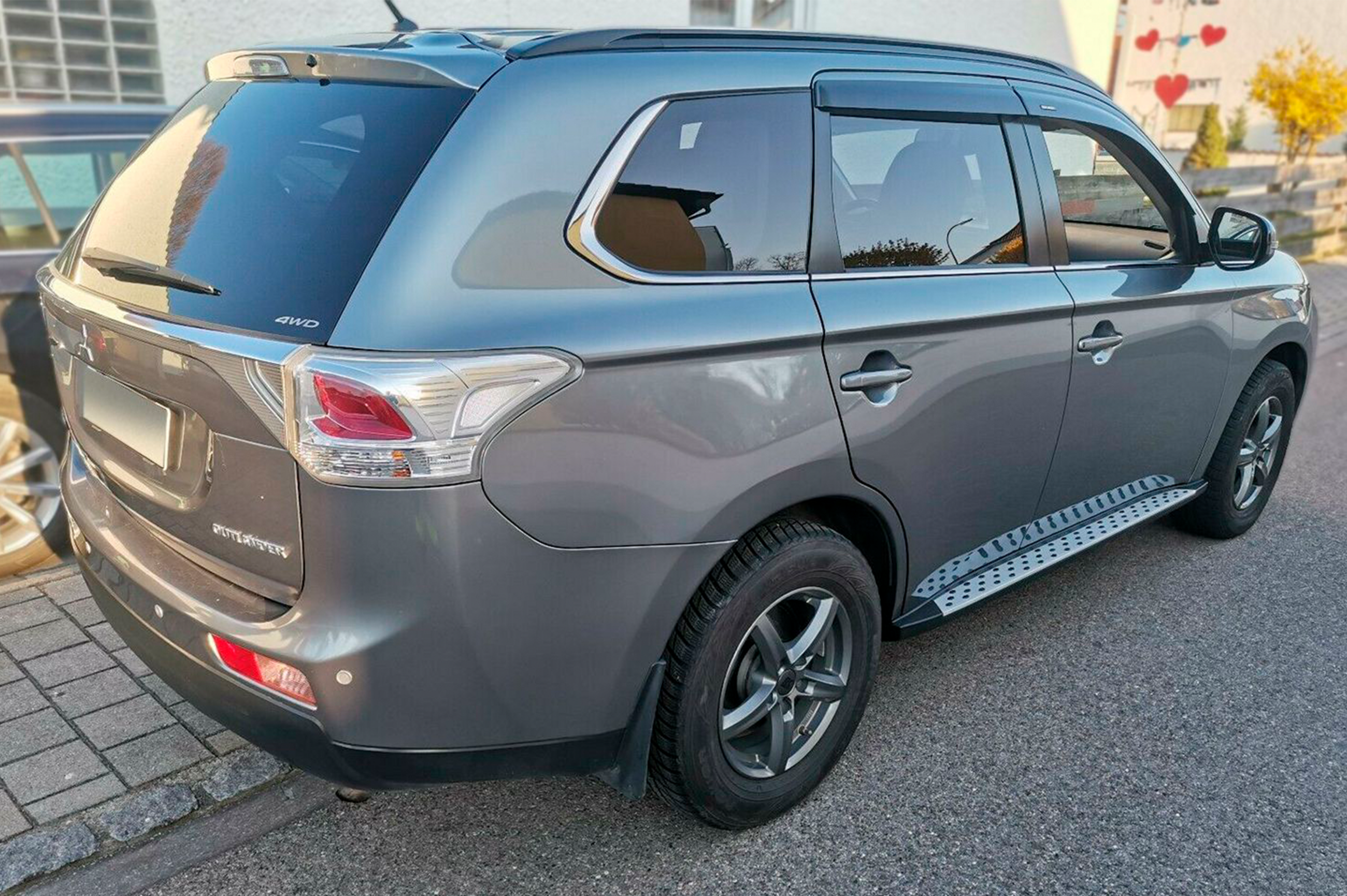 Бокові пороги OEM V1 (2 шт, алюміній) 3