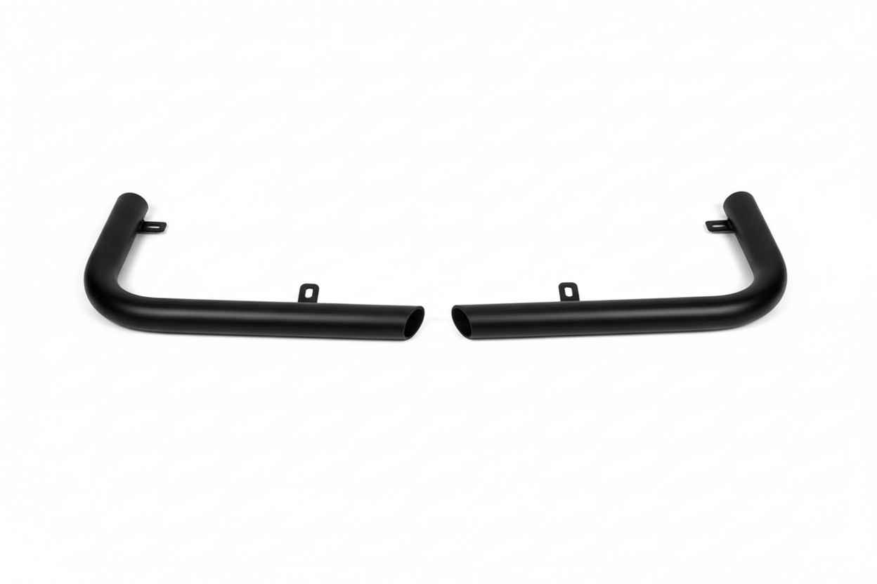 Задні куточки AK003 Black (нерж.) 2