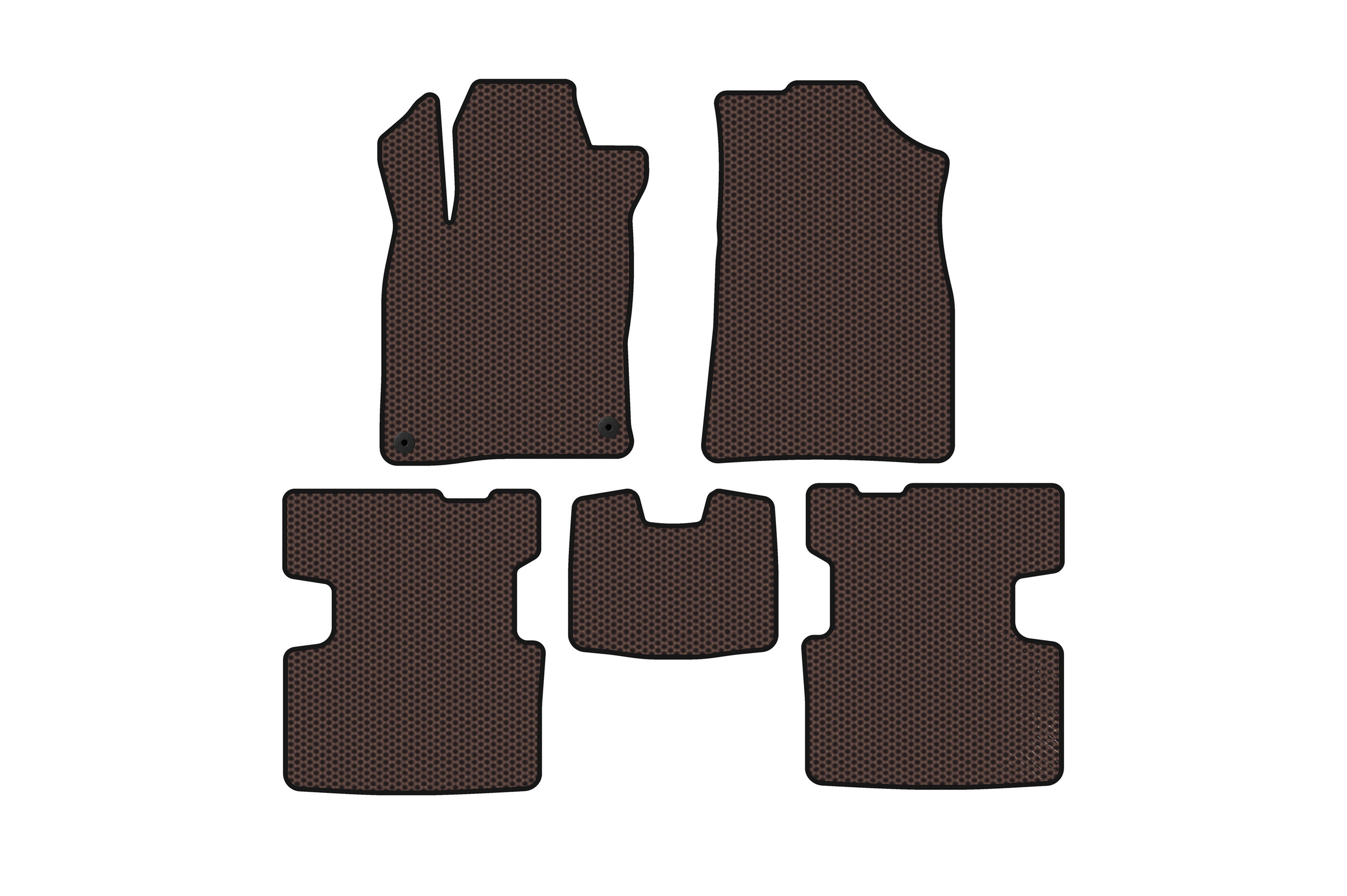 Гумові килимки Carsuit (Коричневий)