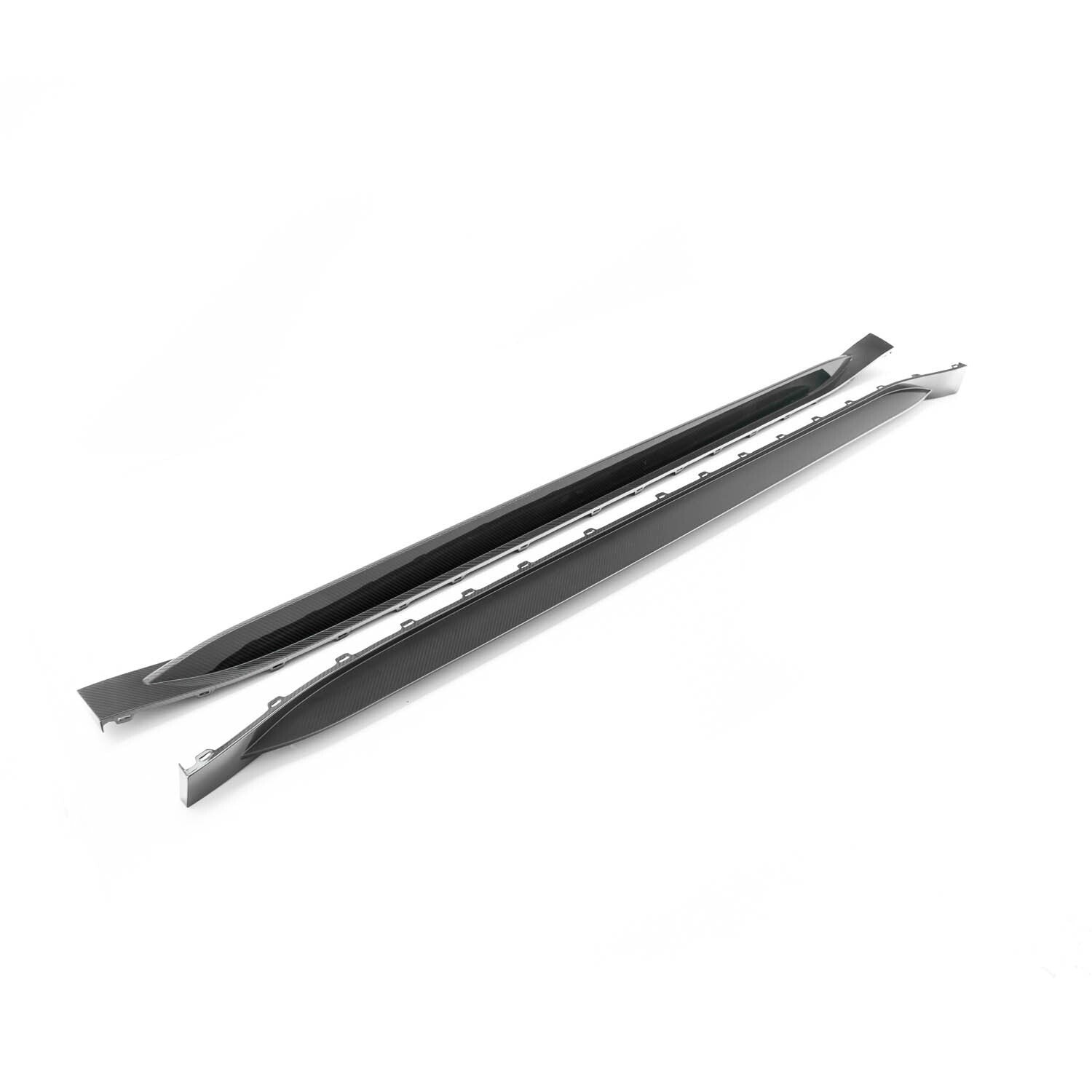 Леза на пороги (Карбон) V2 на BMW M4 G82 / G83 2021-2025 року
