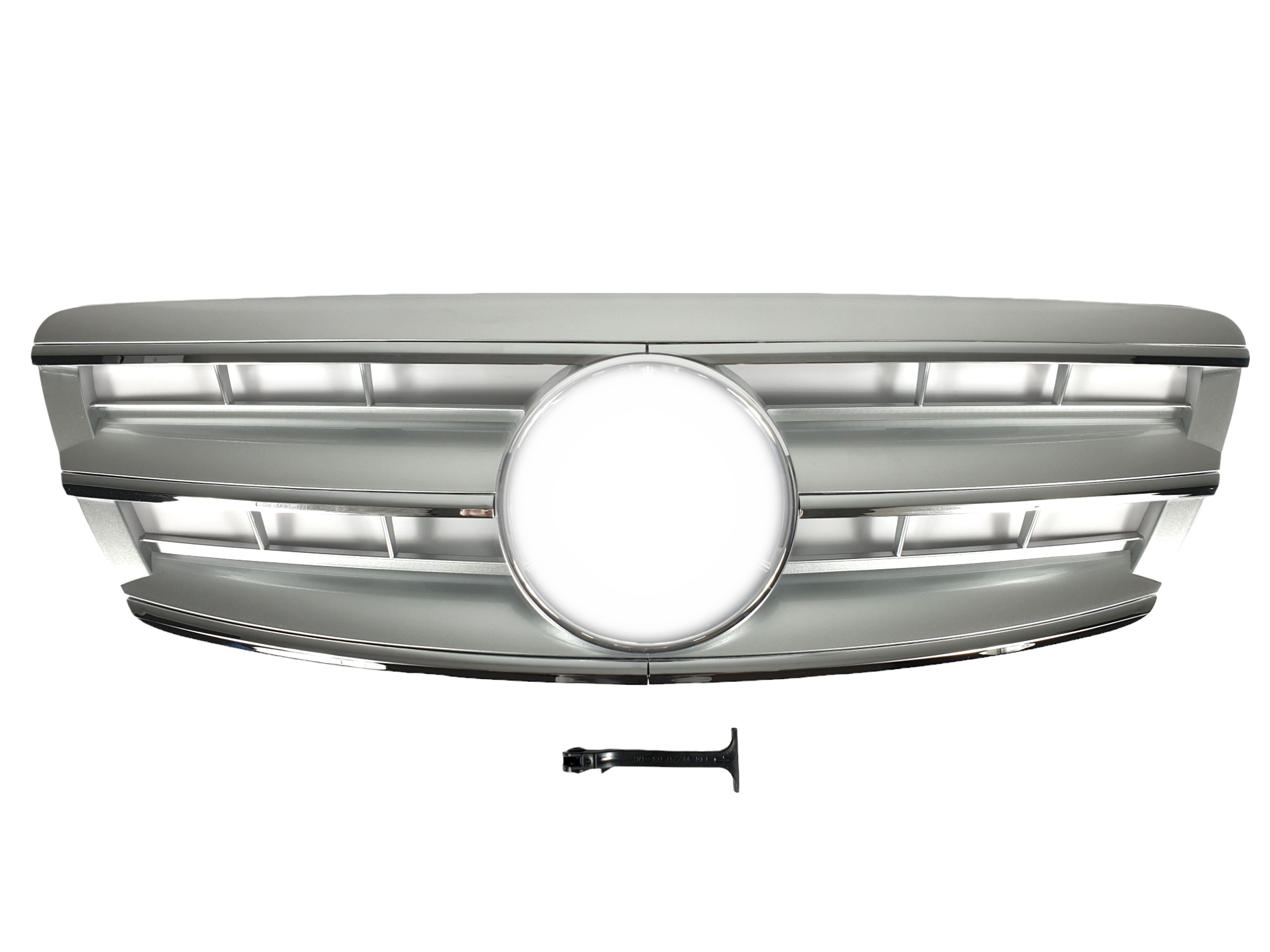 Решітка радіатора Silver CL на Mercedes-Benz S-Class W220 2002-2005 року