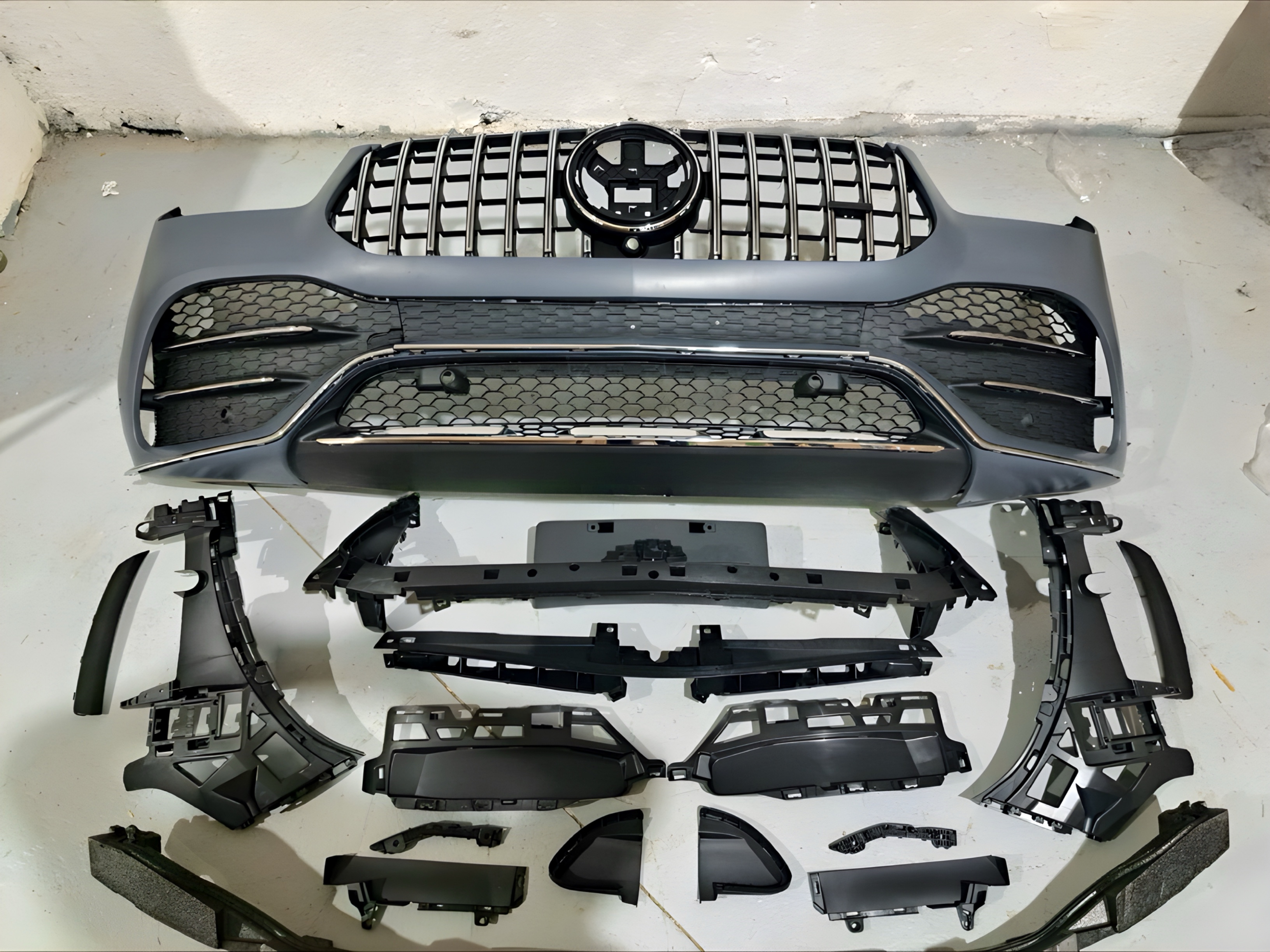 Бампер у зборі AMG Line Mercedes GLE V167 C167 2019-2022 3