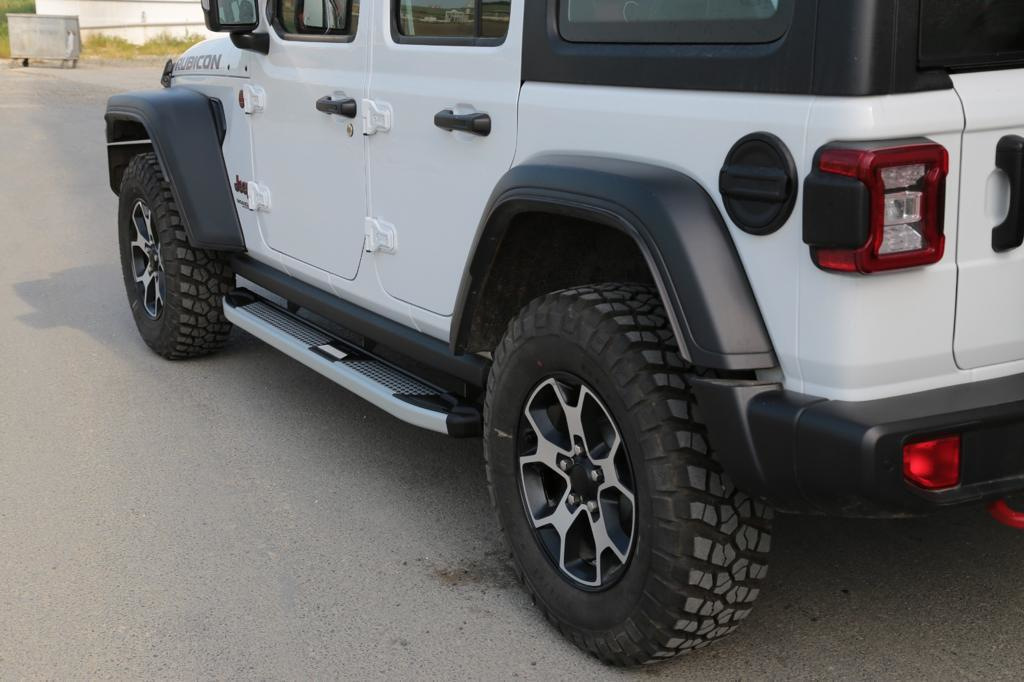 Бокові пороги Mevsim Grey (2 шт., Алюміній)